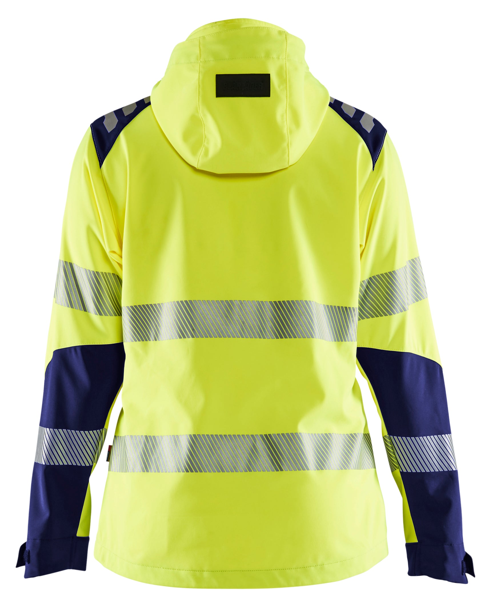 Dame High Vis Softshelljakke