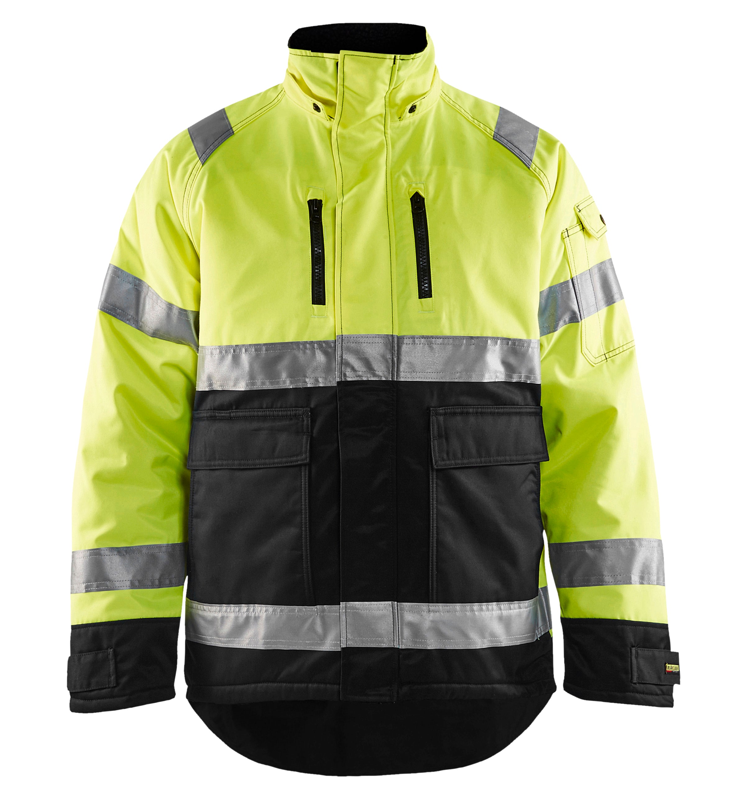 Blåkläder 4828 High Vis Vinterjakke bævernylon materiale med firmalogo