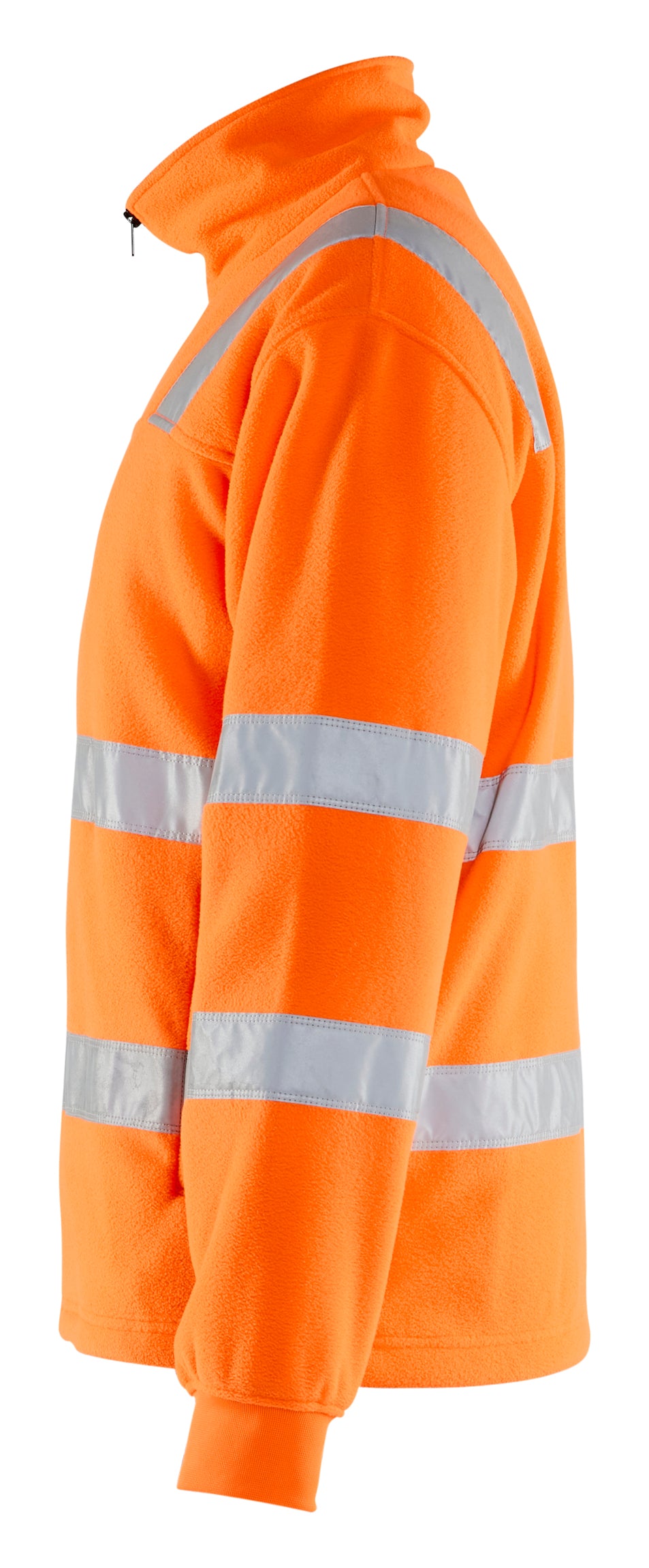 Blåkläder 4833 High Vis Fleecejakke produktbillede med tryk