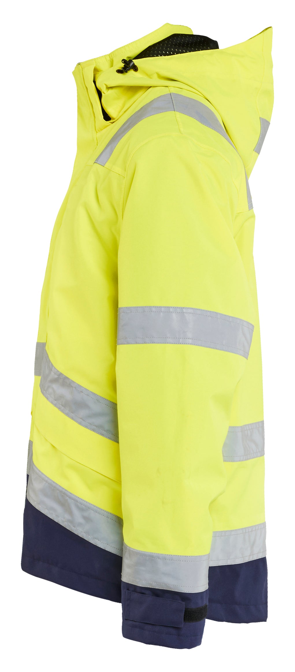 Blåkläder 4837 High Vis Skaljakke produktfoto med tryk