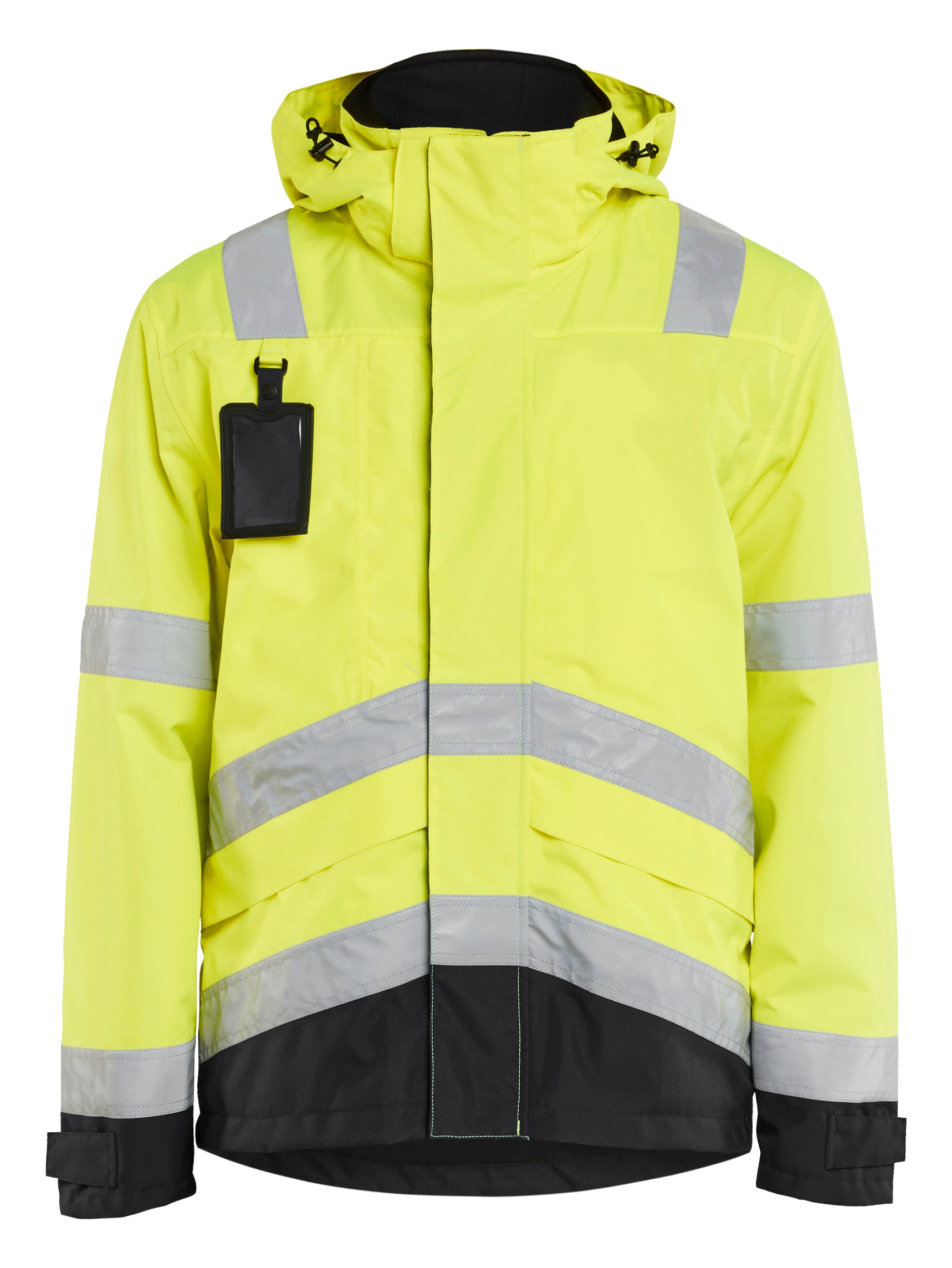 Blåkläder 4837 High Vis Skaljakke materiale med firmalogo