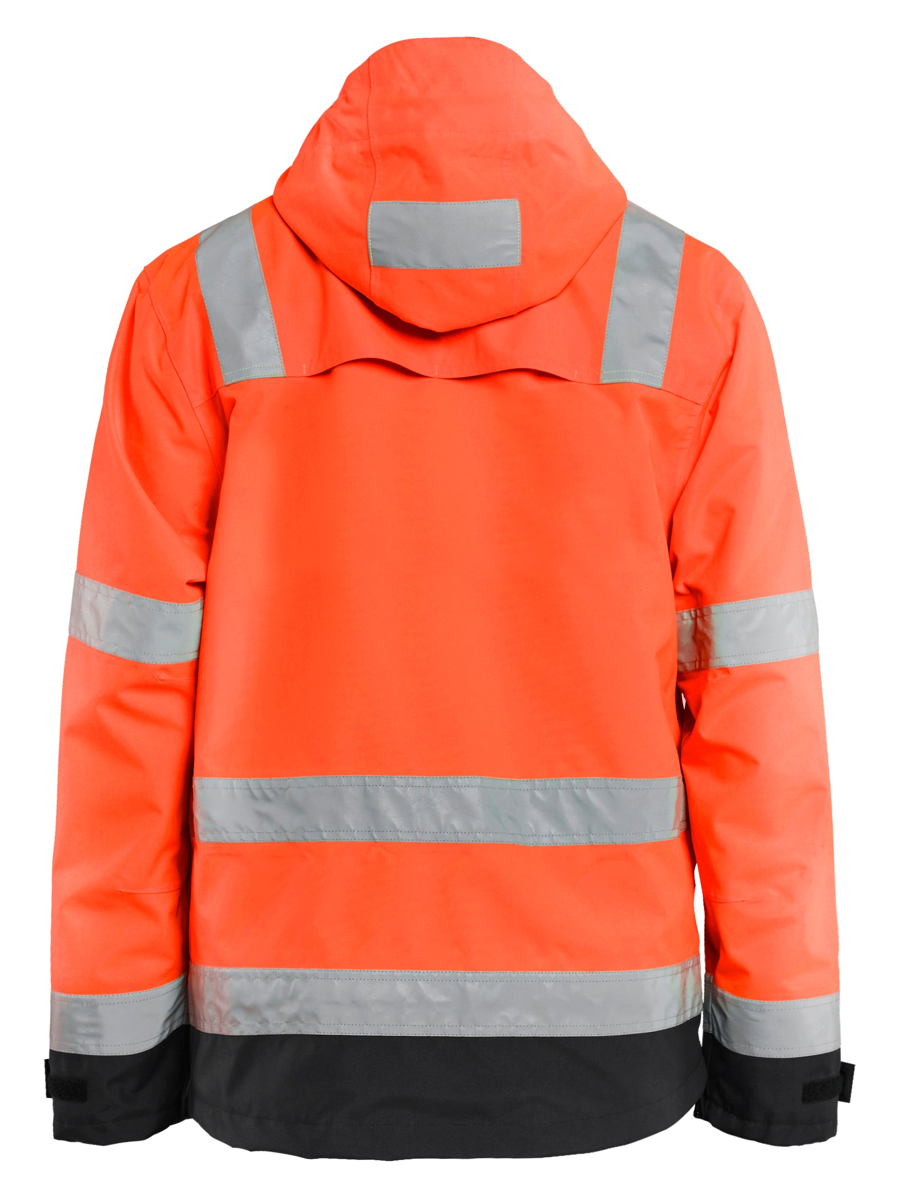 Blåkläder 4837 High Vis Skaljakke detalje med logo