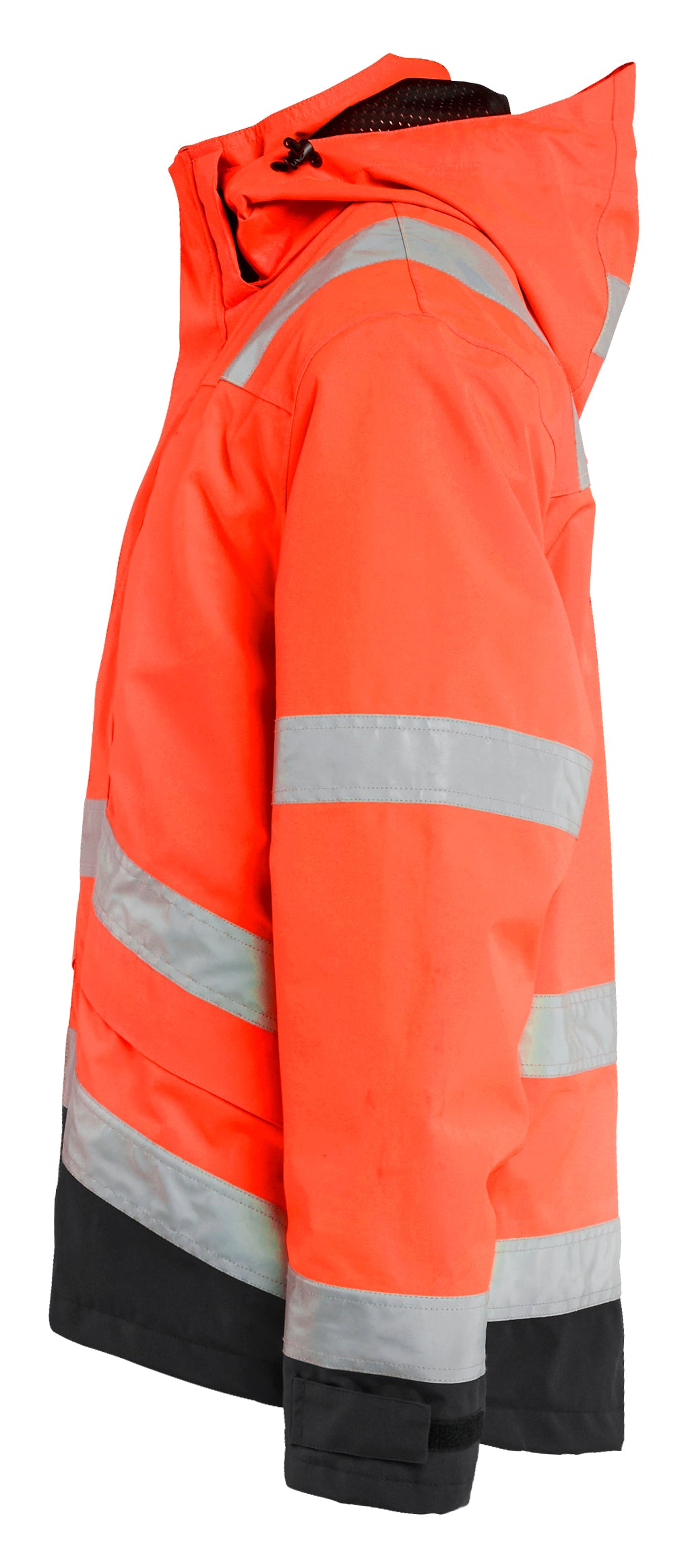Blåkläder 4837 High Vis Skaljakke materiale med tryk