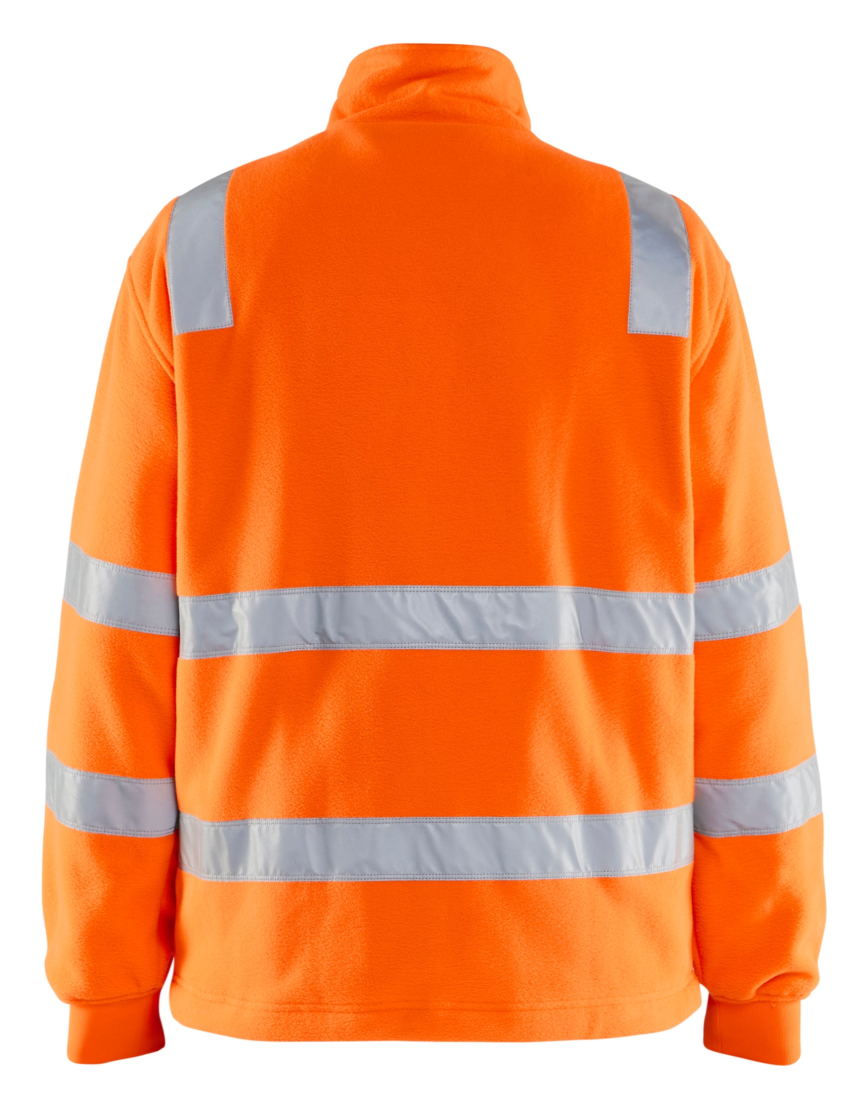 Blåkläder 4853 High Vis Fleecejakke nærbillede med logo