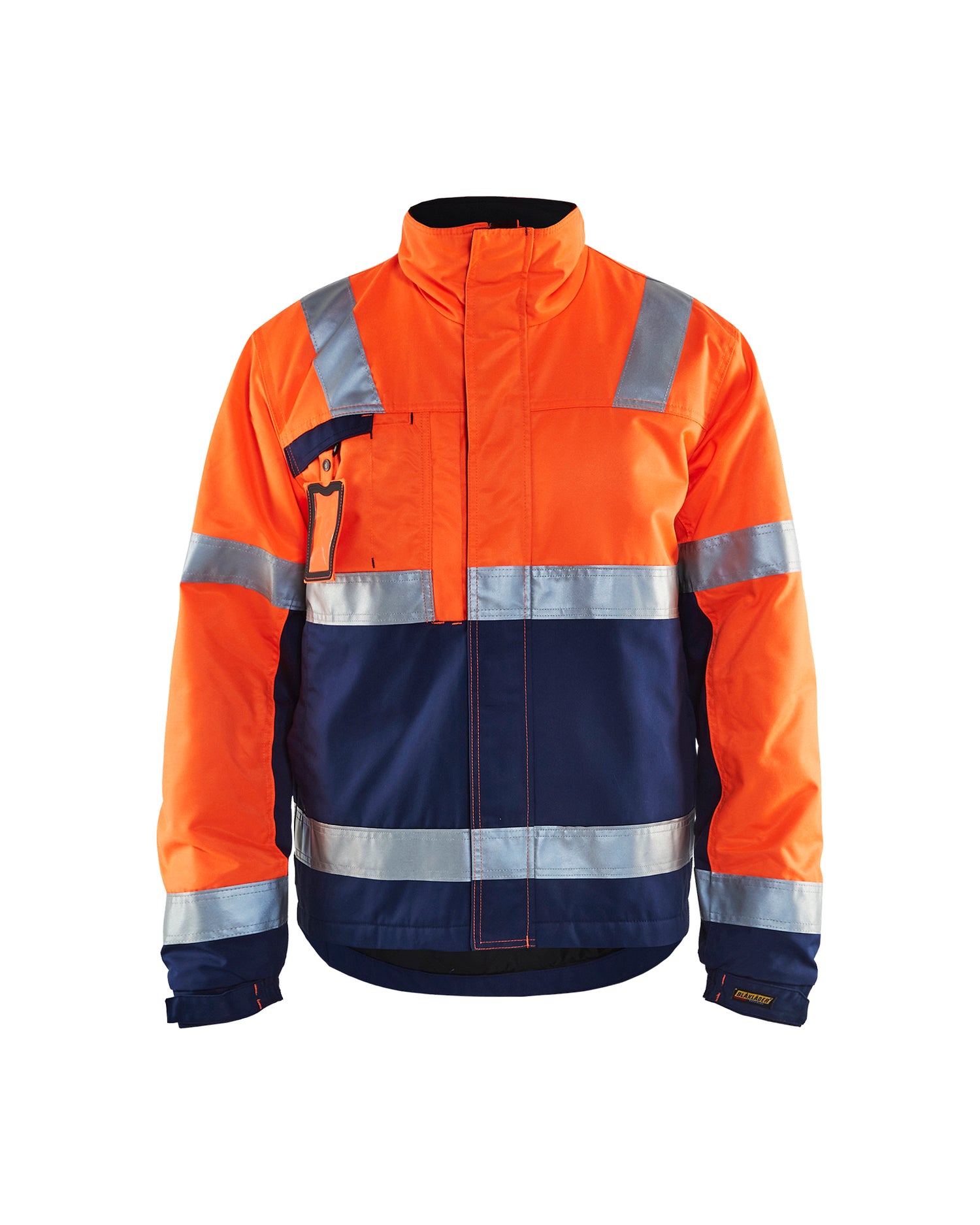 Blåkläder 4862 High Vis Vinterjakke, High Vis Orange/Marineblå