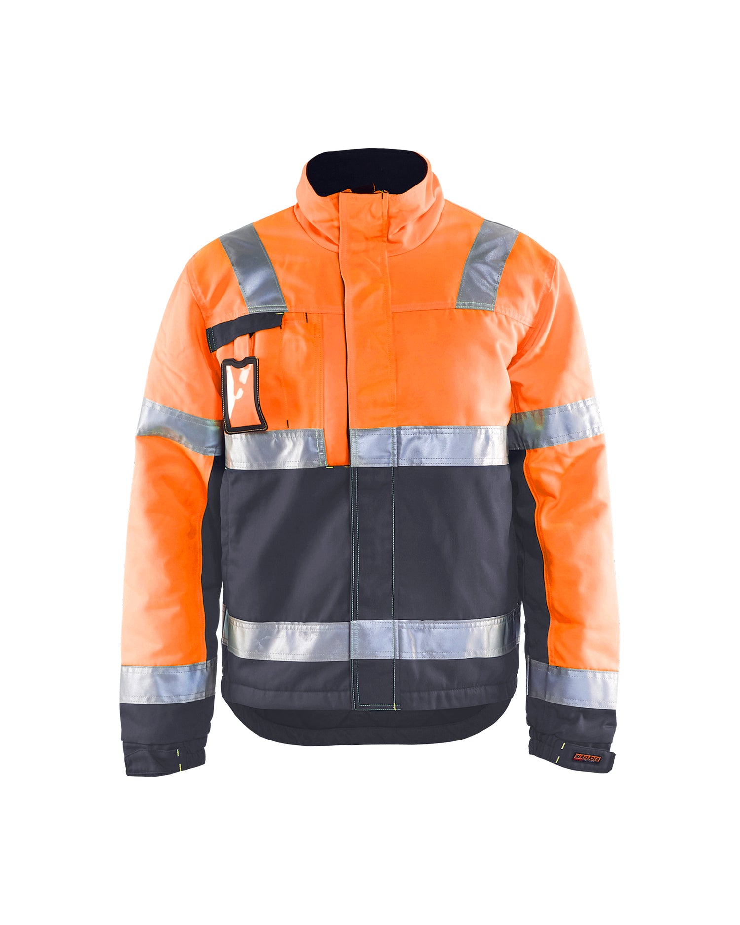 Blåkläder 4862 High Vis Vinterjakke, High Vis Orange/Mellemgrå