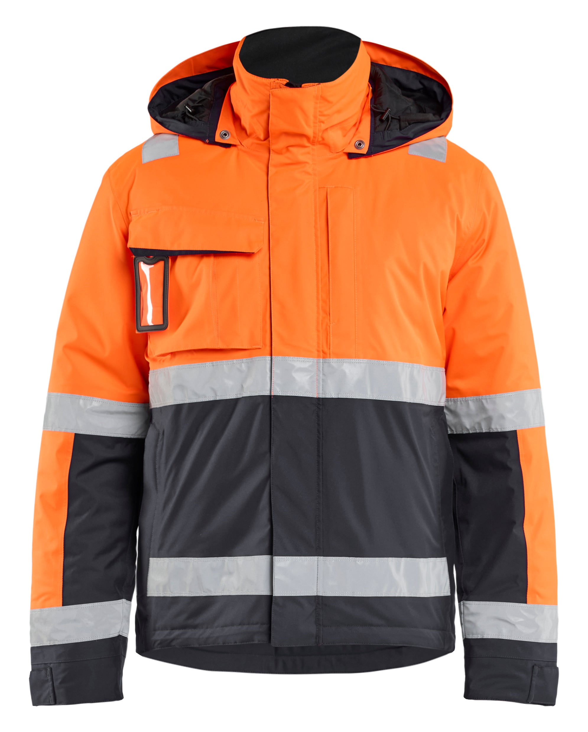 Blåkläder 4870 High Vis Vinterjakke produktfoto med firmalogo