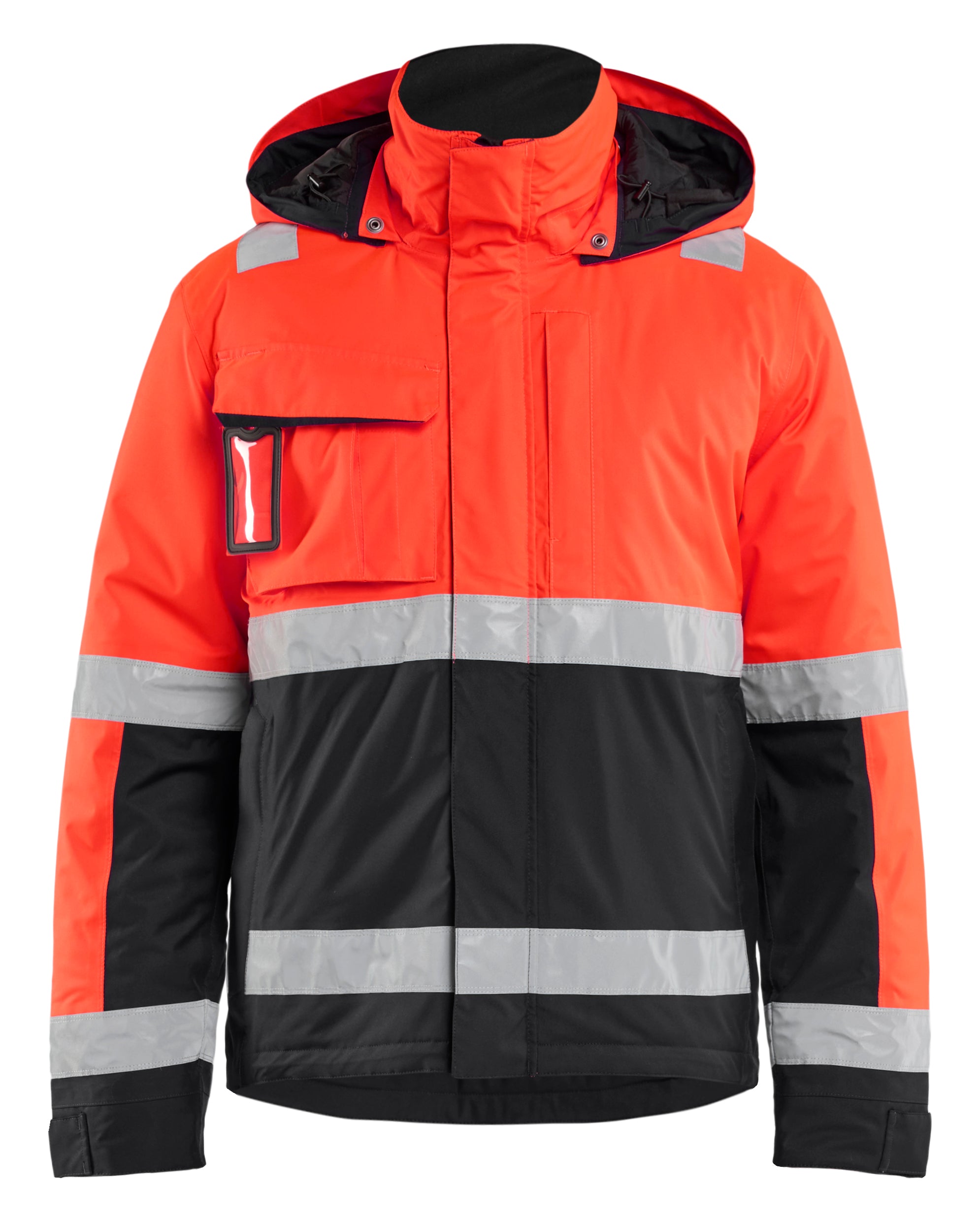 Blåkläder 4870 High Vis Vinterjakke produktbillede med firmalogo