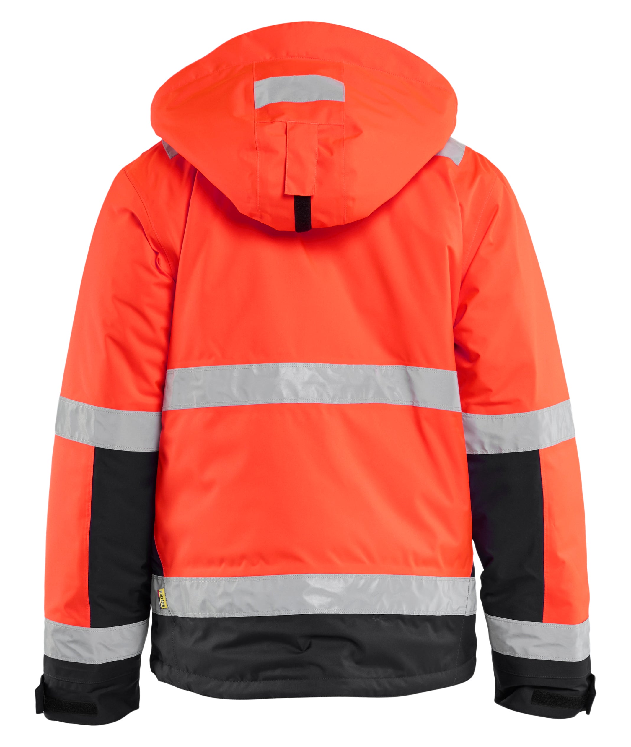 Blåkläder 4870 High Vis Vinterjakke produktfoto med logo