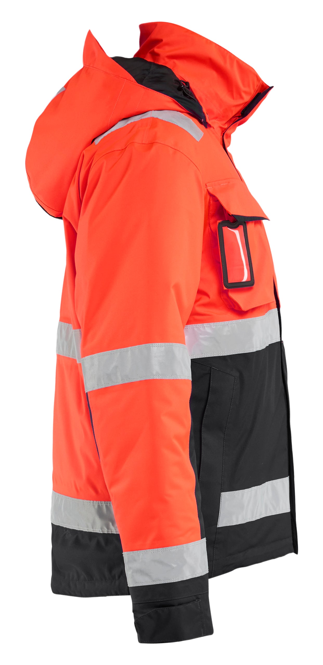 Blåkläder 4870 High Vis Vinterjakke materiale til broderi