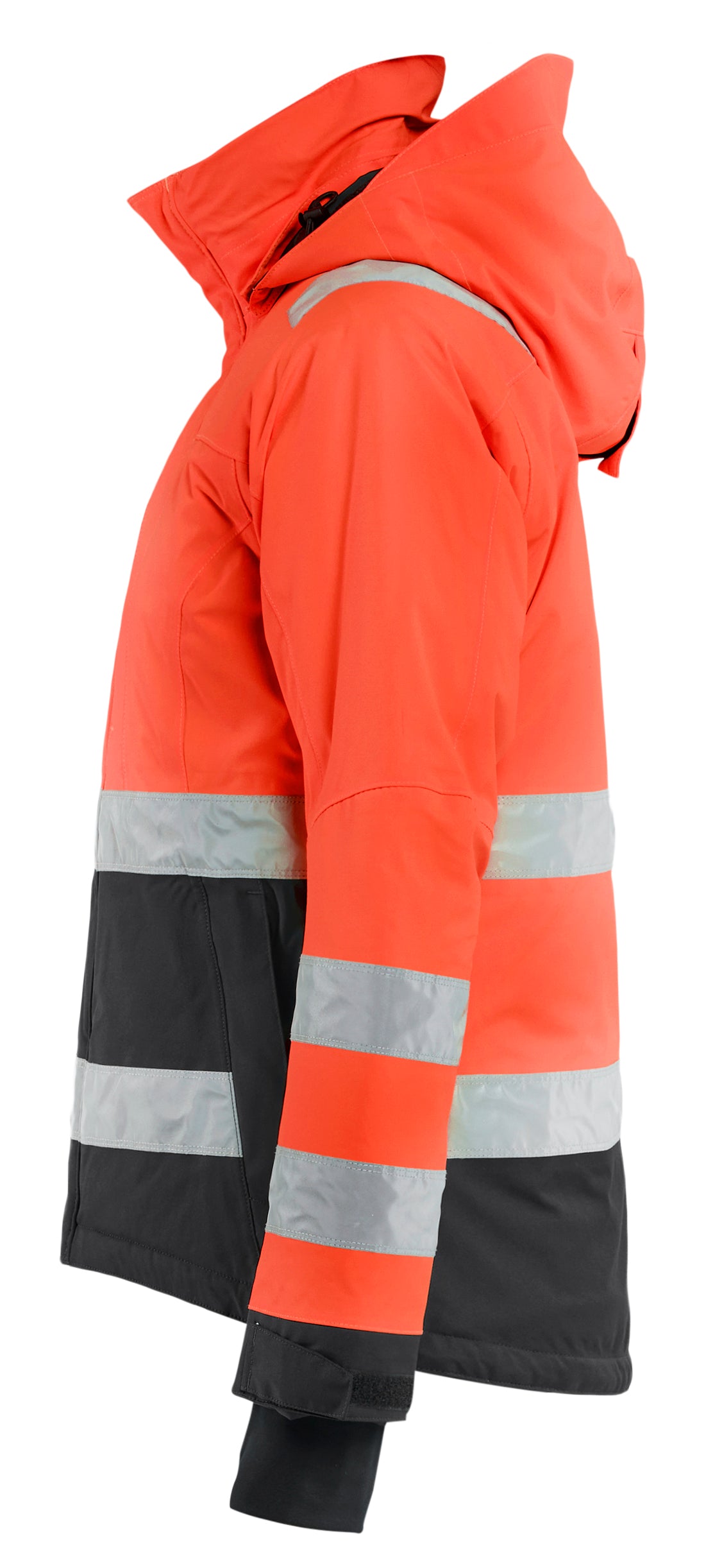 Blåkläder 4872 Dame High Vis Vinterjakke materiale med tryk