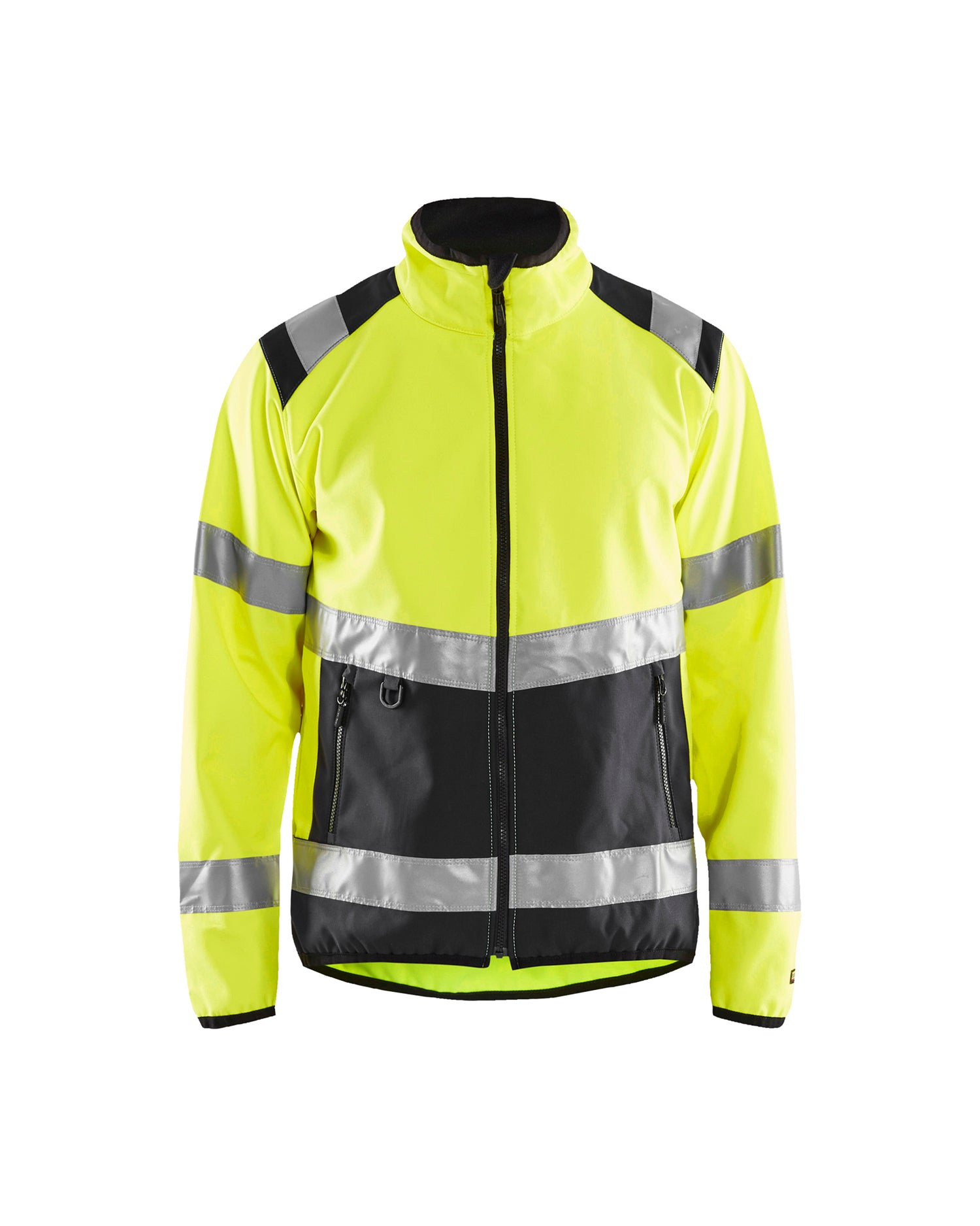 Blåkläder 4877 High Vis Light Softshell Jakke, High Vis Gul/Sort