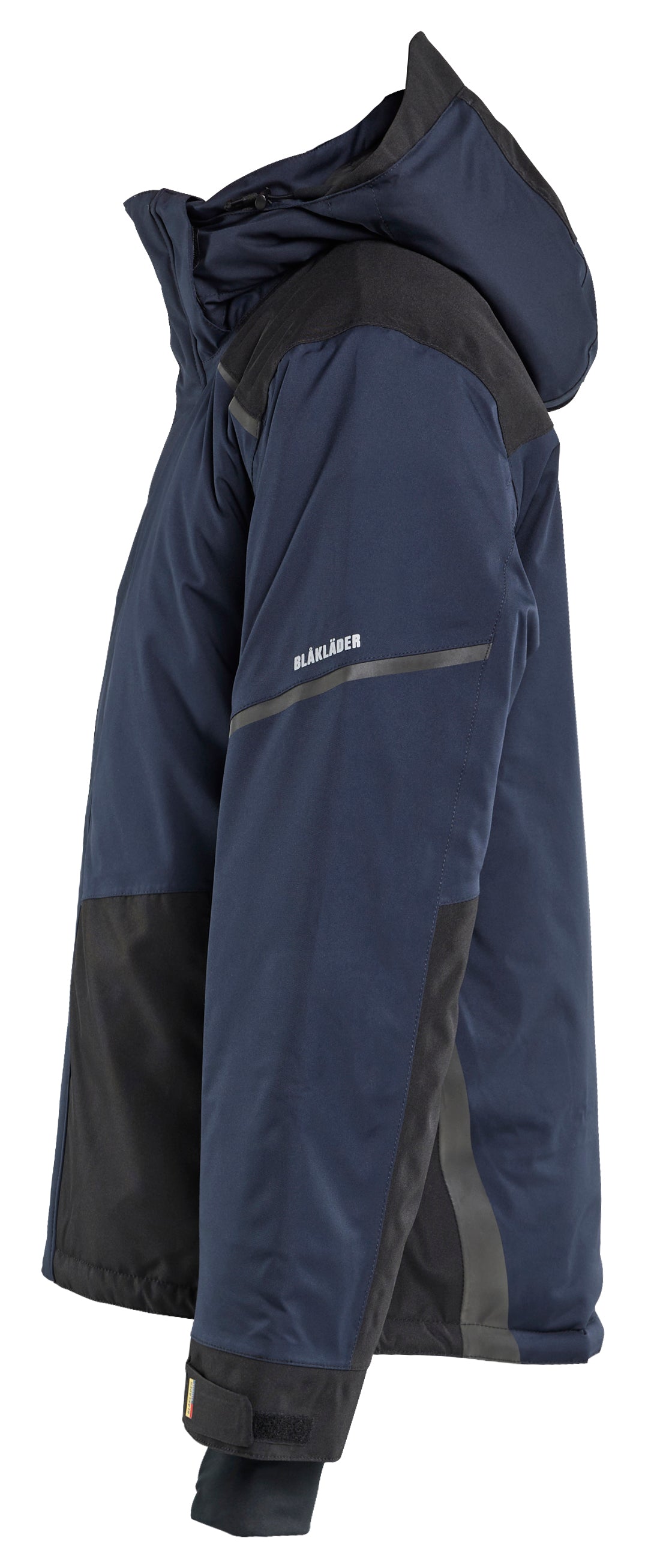 Blåkläder 4881 Vinterjakke produktbillede med tryk