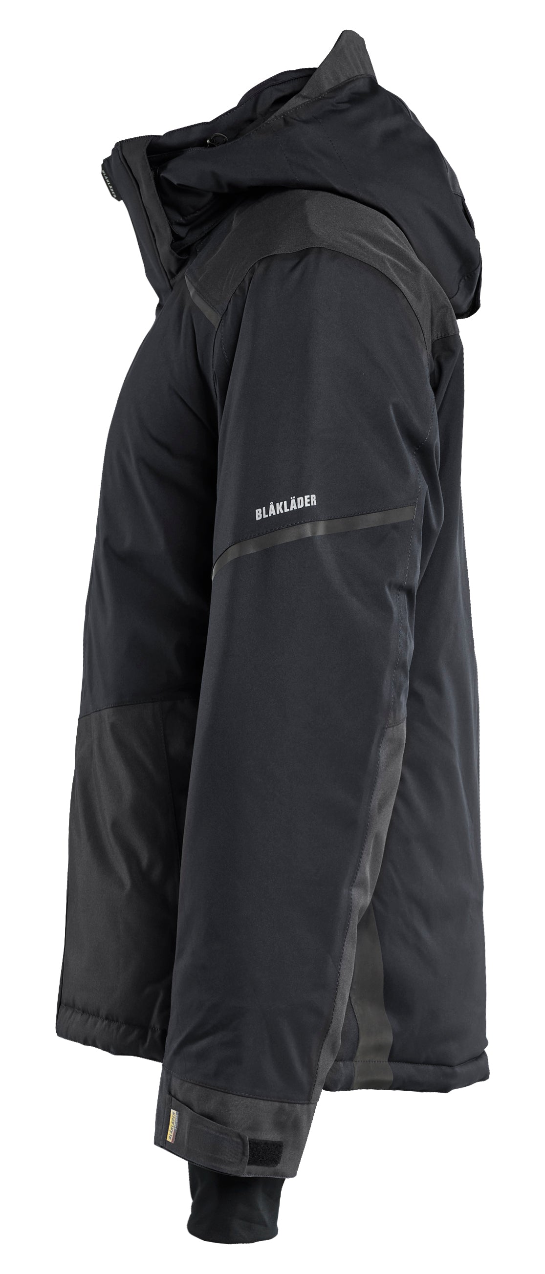 Blåkläder 4881 Vinterjakke detalje med tryk