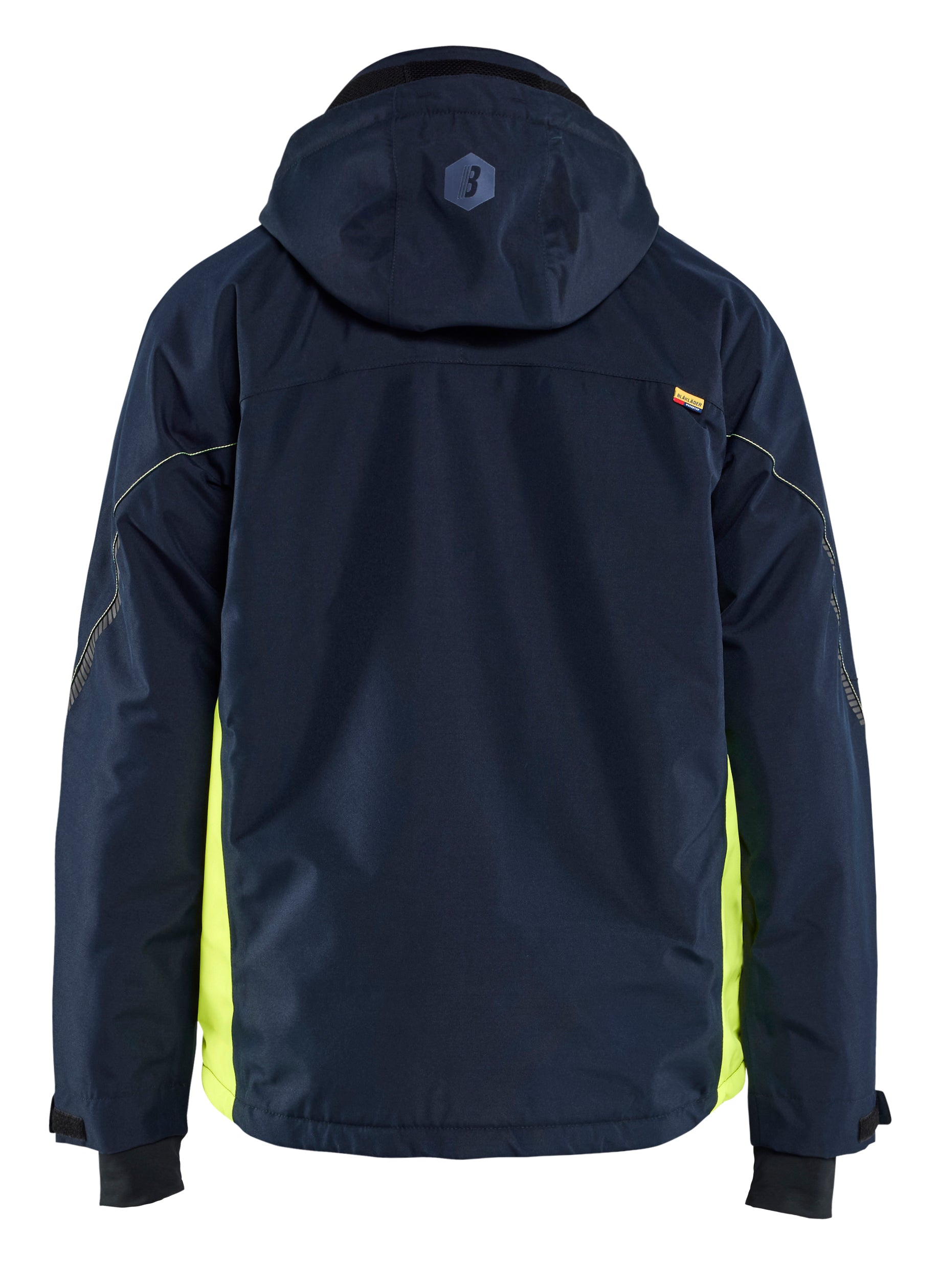 Blåkläder 4890 Letforet vinter jakke materiale med logo