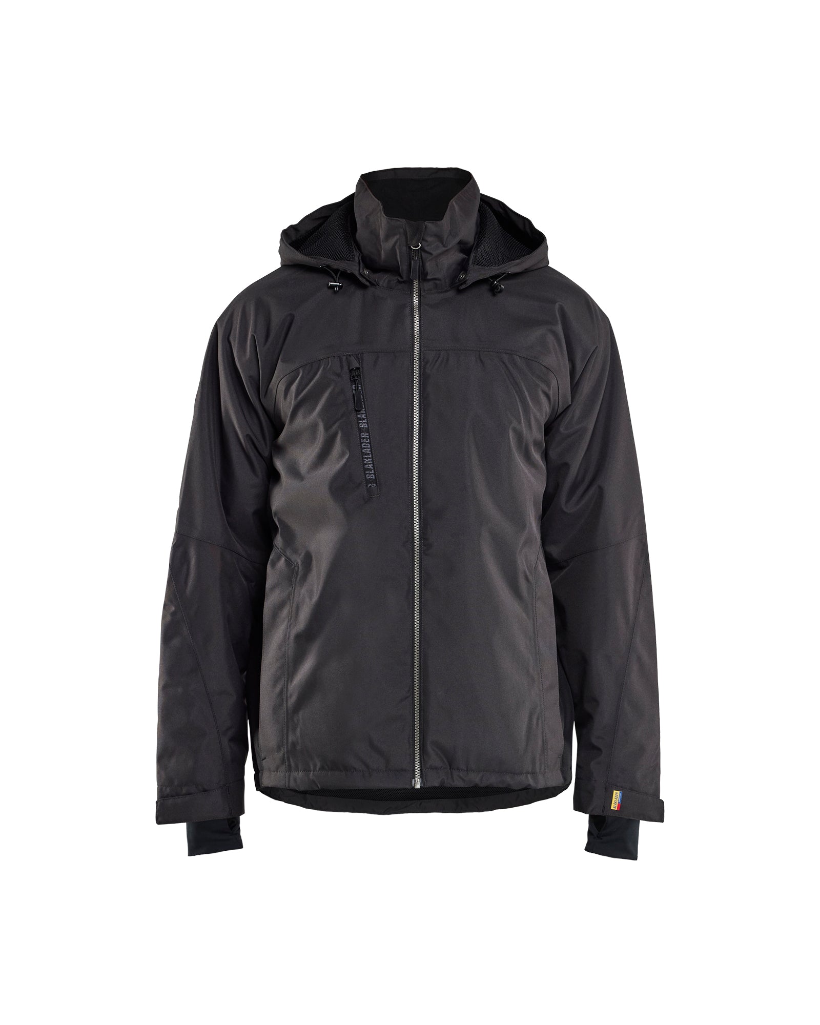 Blåkläder 4890 Letforet vinter jakke, Mørk Grå/Sort