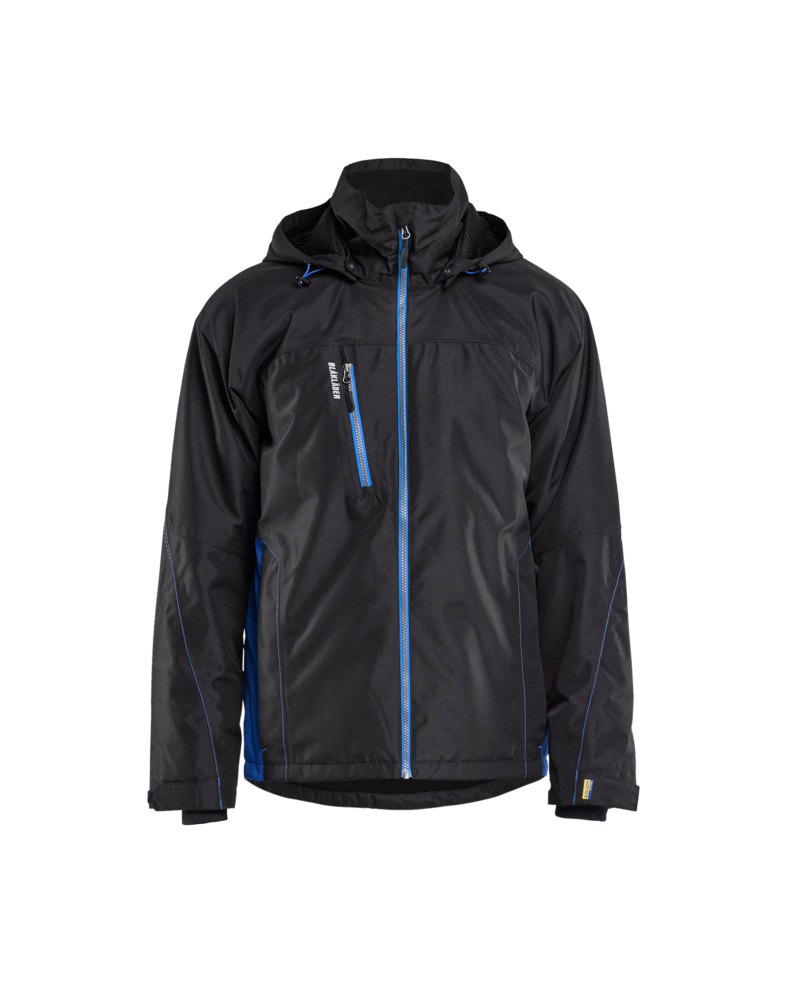 Blåkläder 4890 Letforet vinter jakke, Sort/Koboltblå
