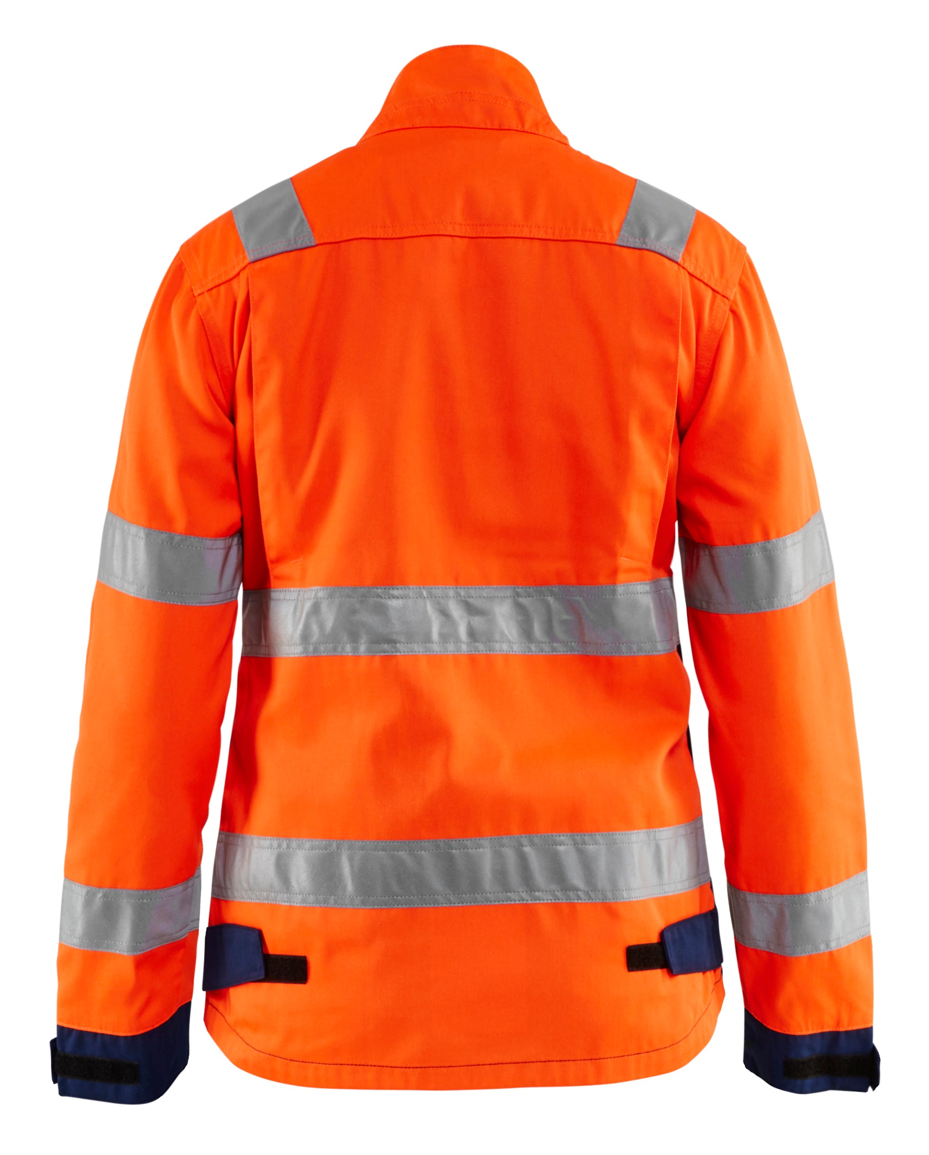 Blåkläder 4903 Dame High Vis Jakke detalje med firmalogo