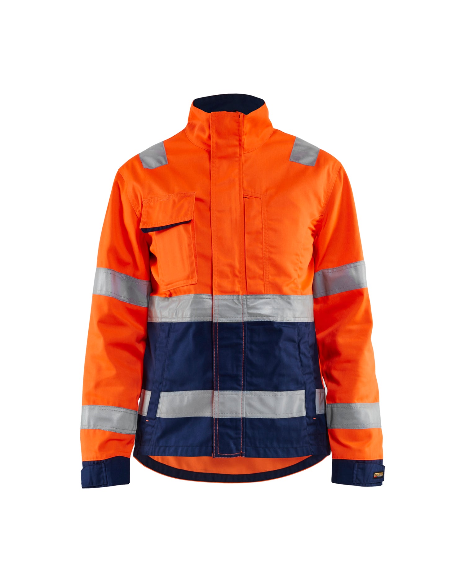 Blåkläder 4903 Dame High Vis Jakke, High Vis Orange/Marineblå