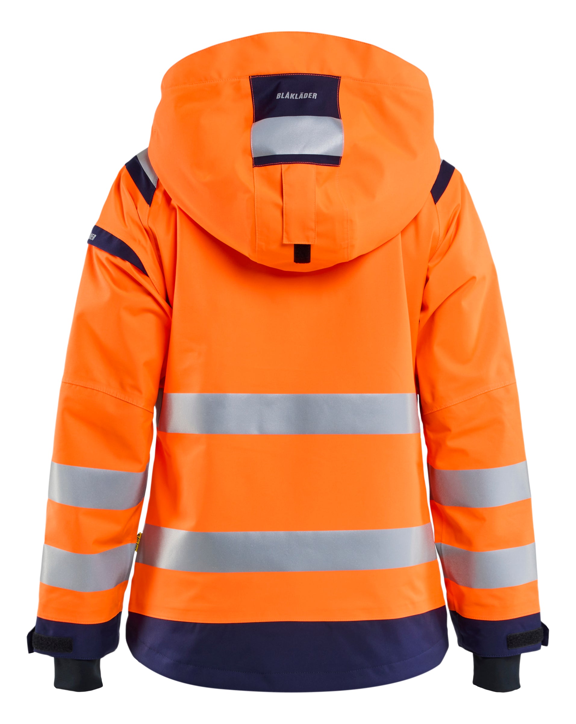 Blåkläder 4904 Dame High Vis Skaljakke materiale med logo