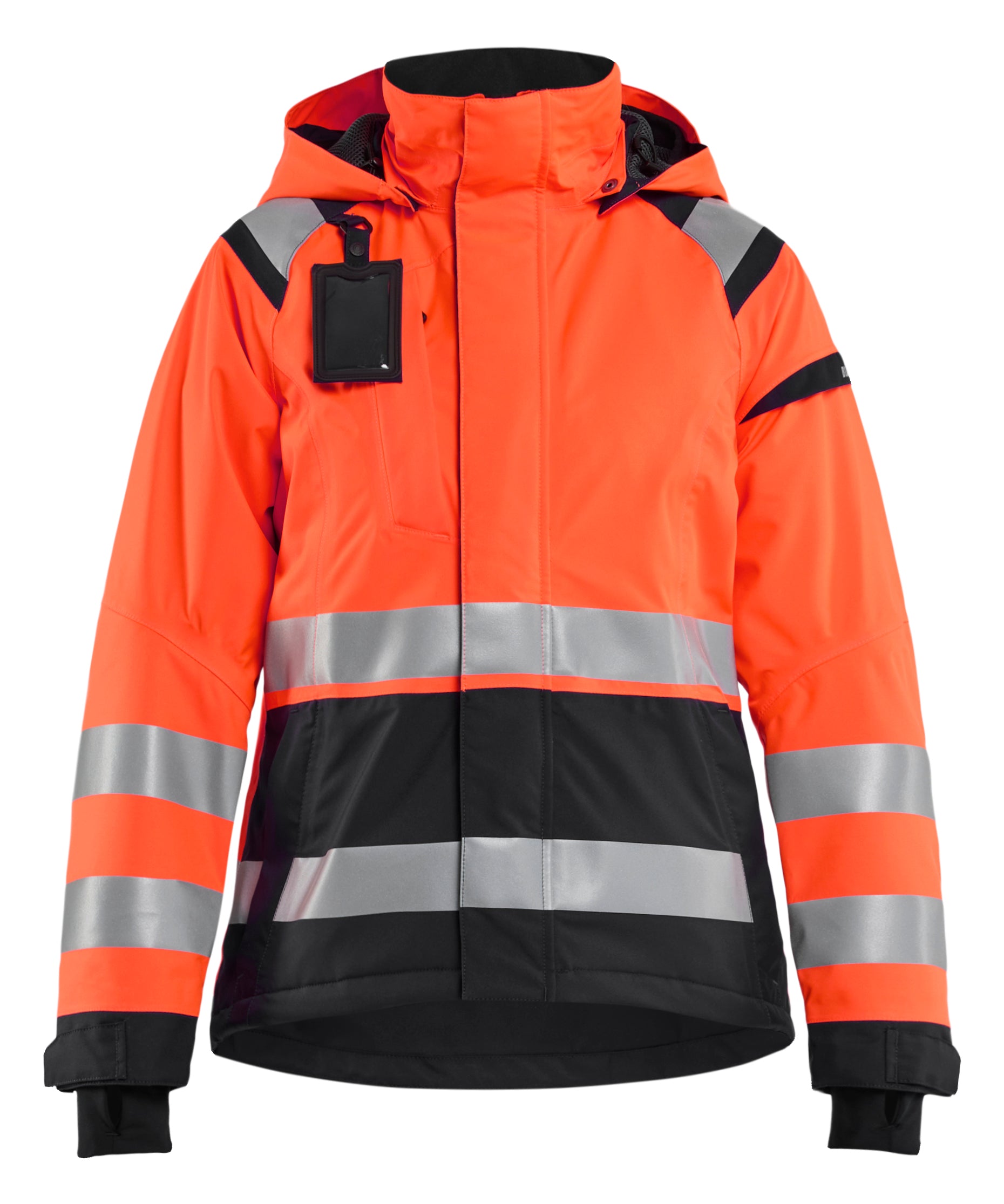Blåkläder 4904 Dame High Vis Skaljakke produktfoto med firmalogo