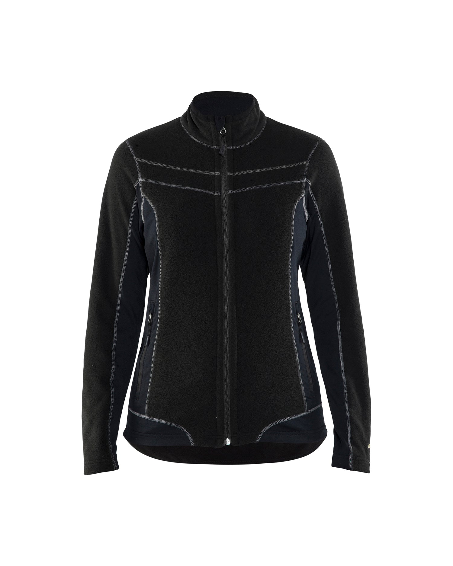 Blåkläder 4924 Dame Microfleece Jakke, Sort