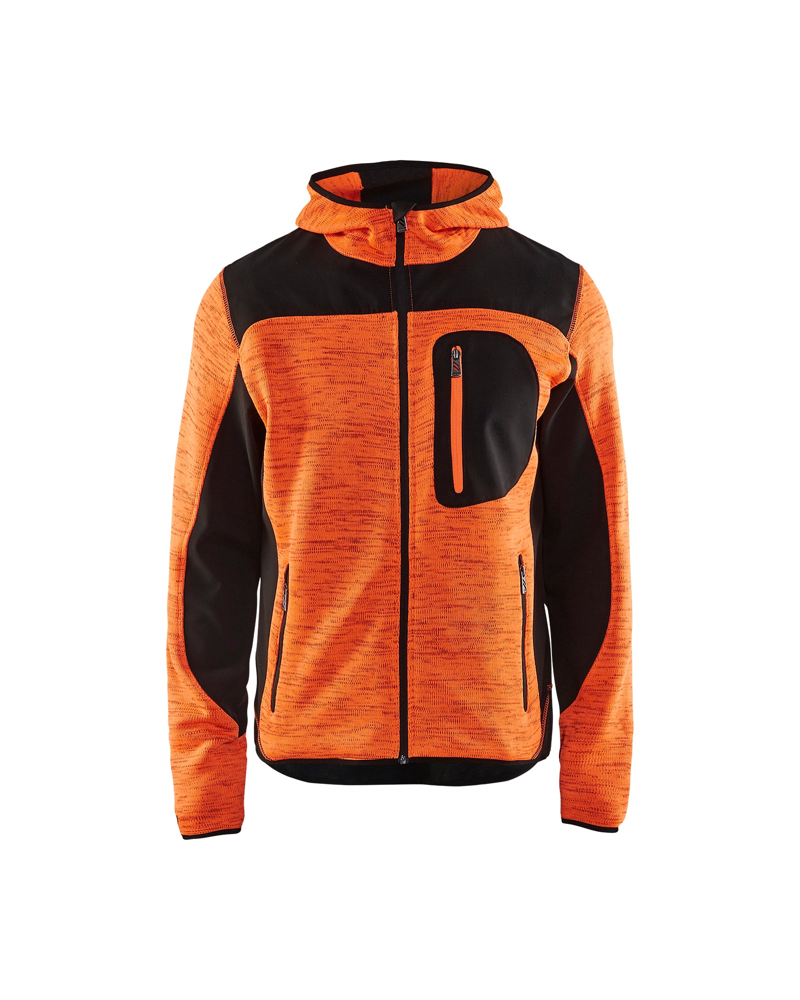 Blåkläder Strikket jakke med softshell
