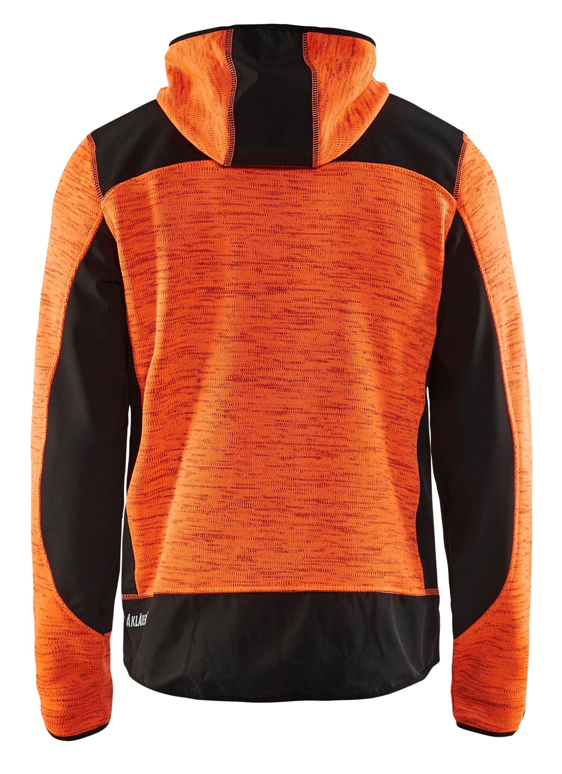 Blåkläder 4930 Strikket jakke med softshell materiale med logo