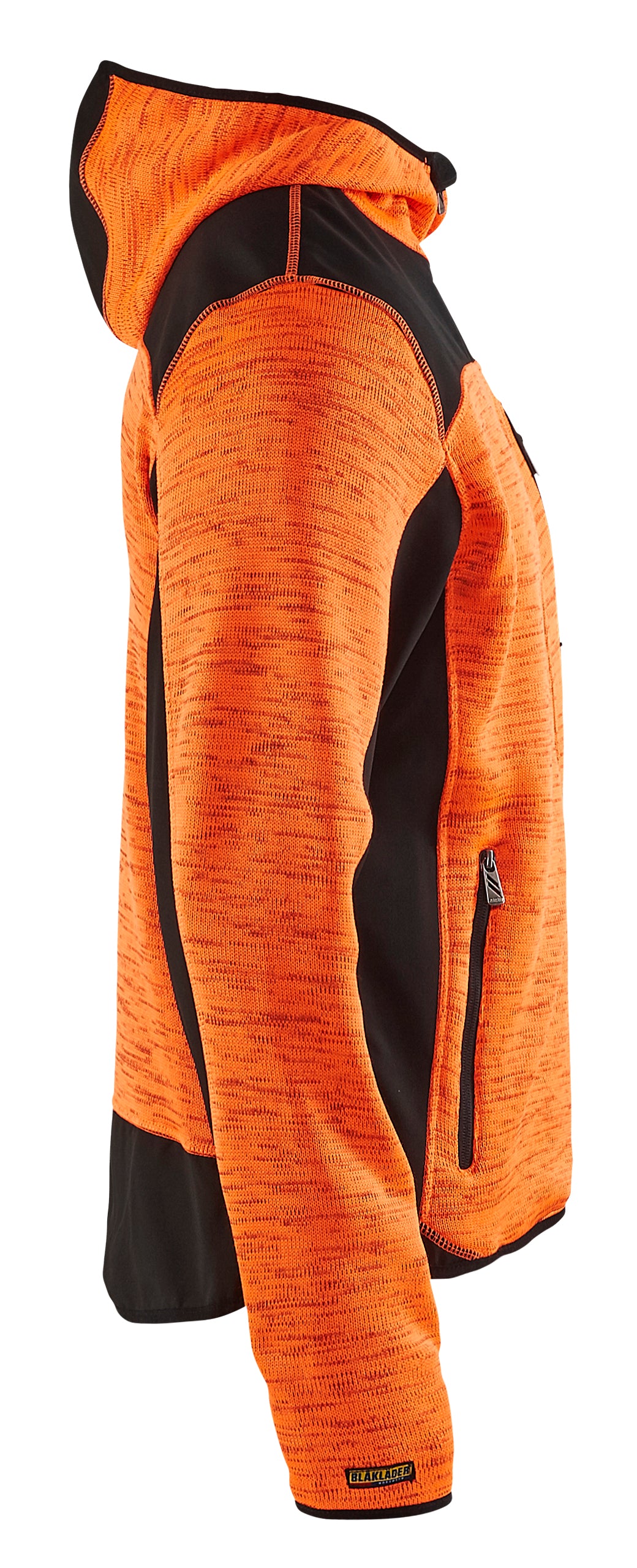 Blåkläder 4930 Strikket jakke med softshell produktbillede til broderi