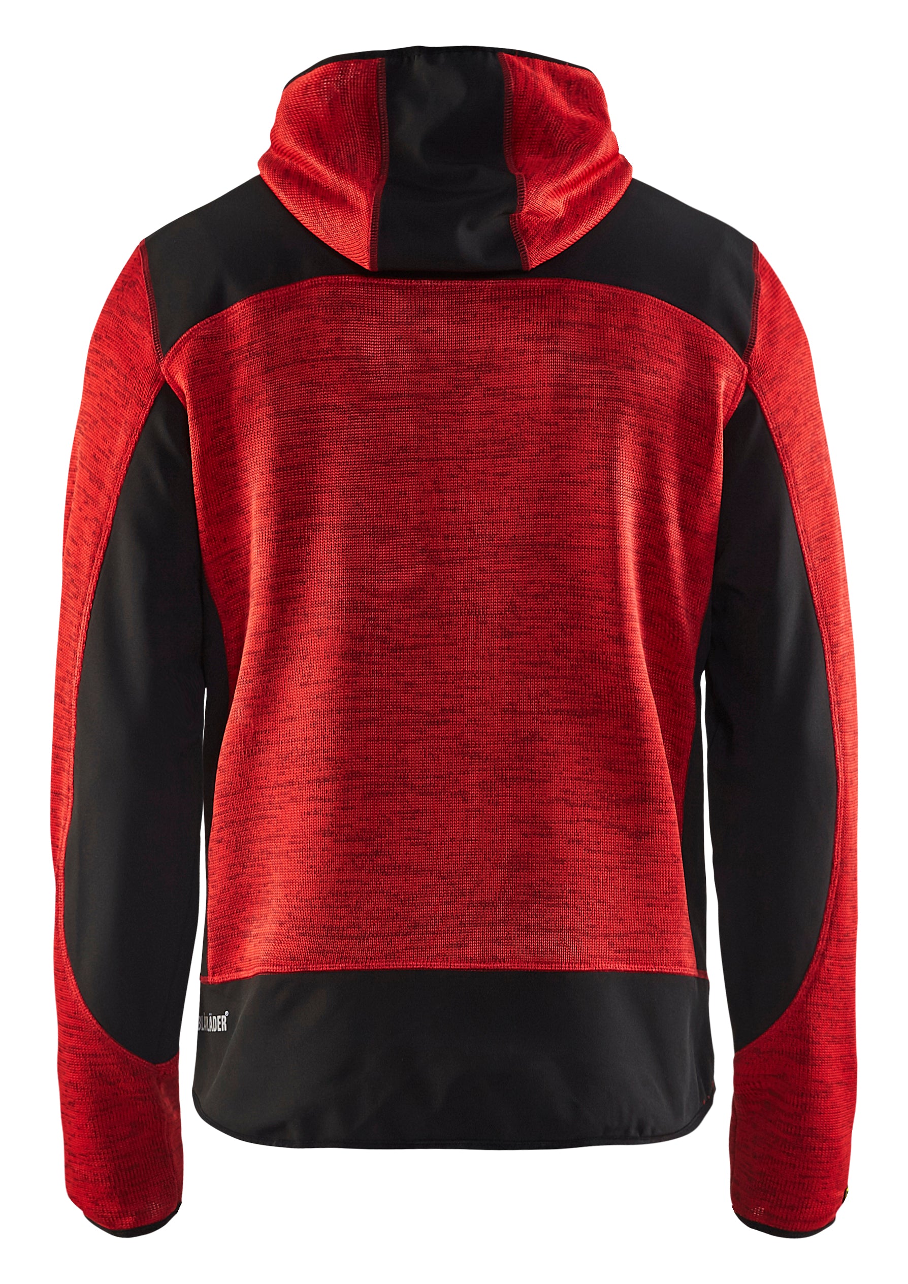 Blåkläder 4930 Strikket jakke med softshell detalje med logo