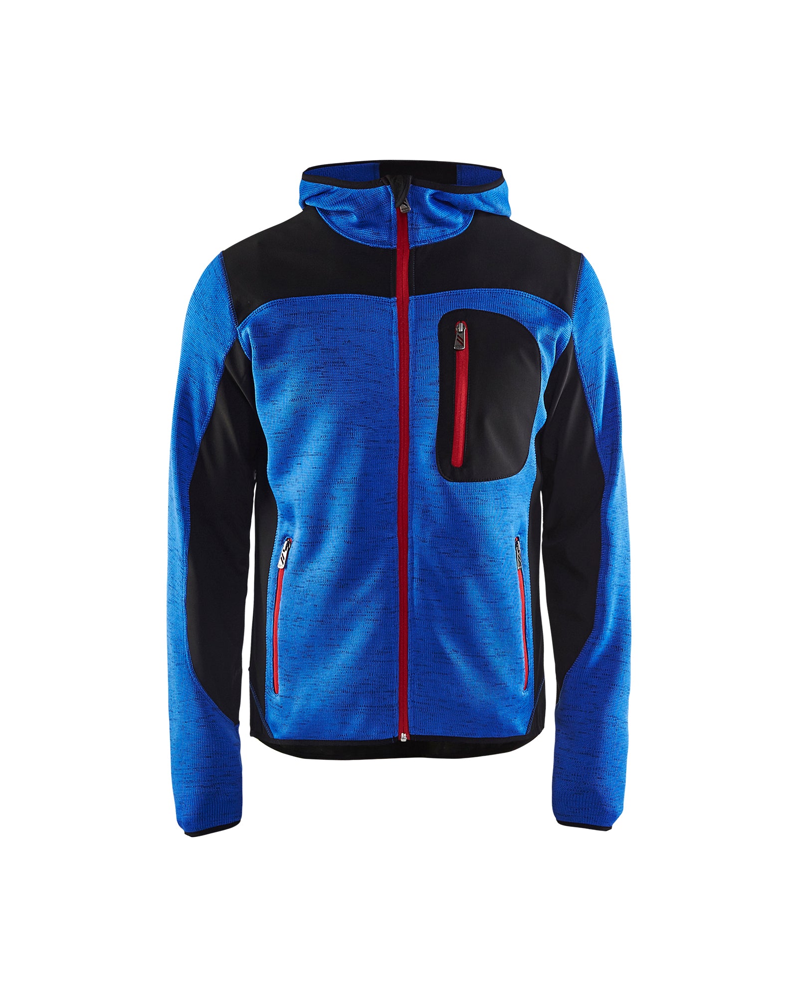 Blåkläder Strikket jakke med softshell