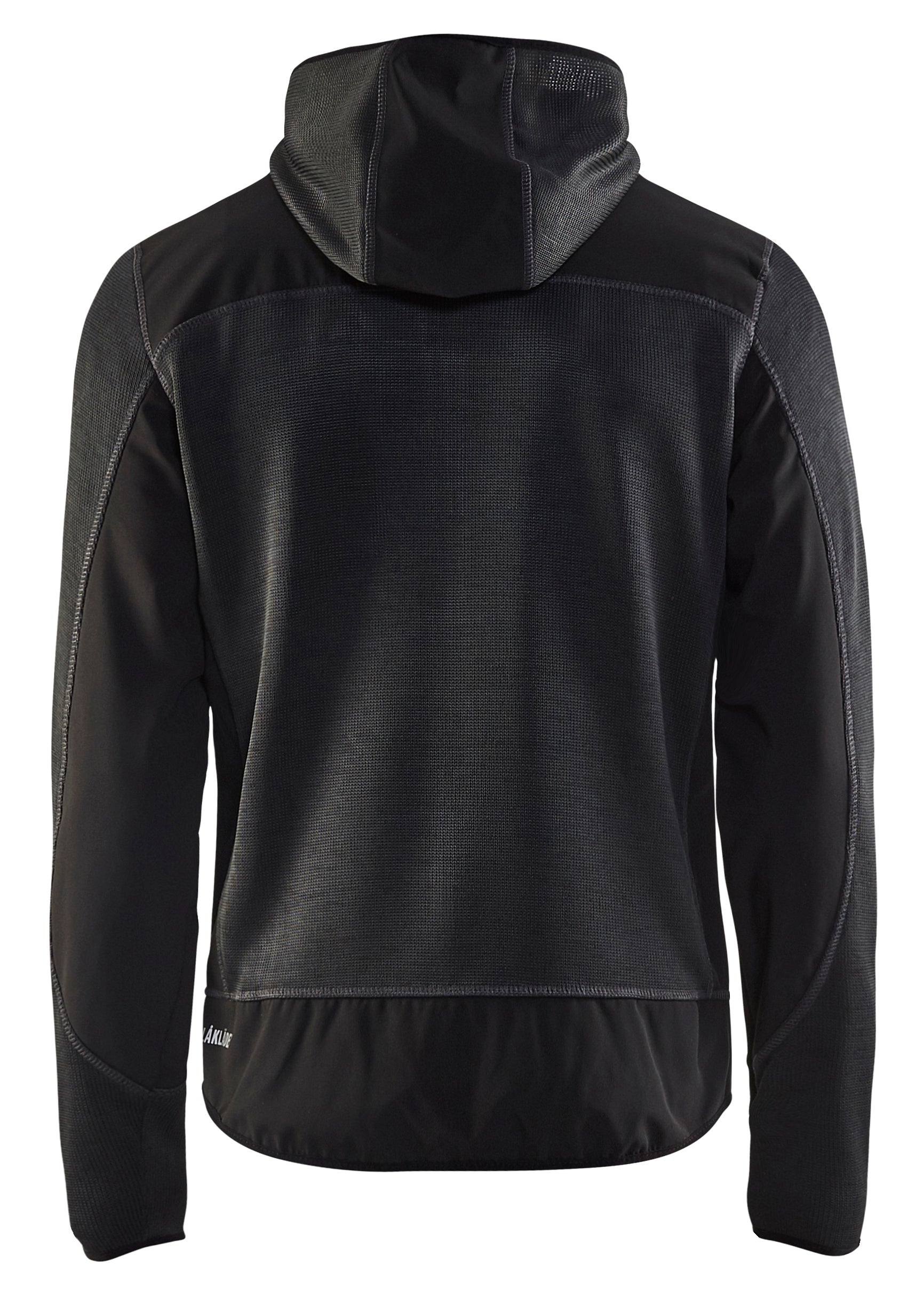 Blåkläder 4930 Strikket jakke med softshell detalje med logo