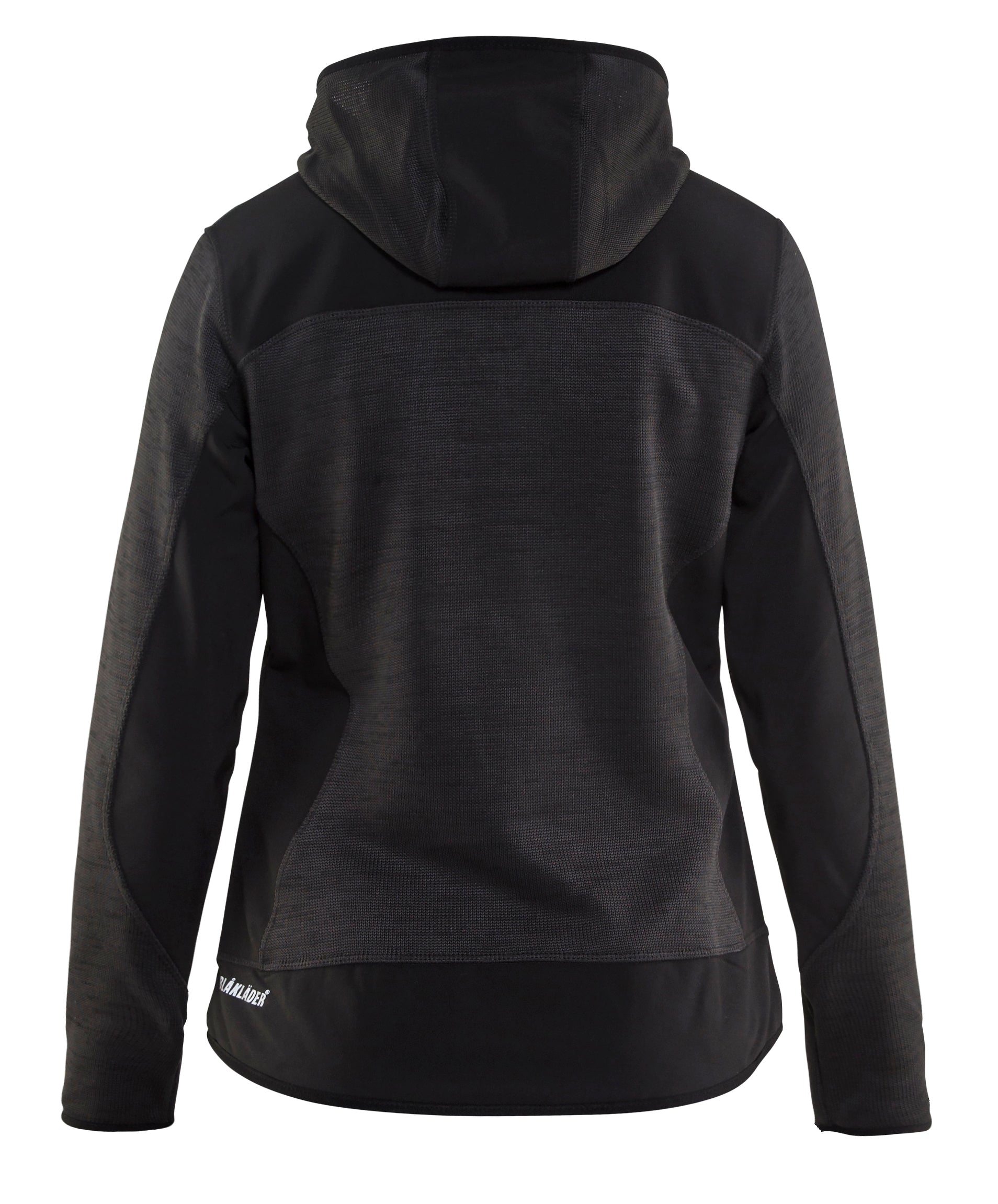 Dame Strikket jakke med softshell