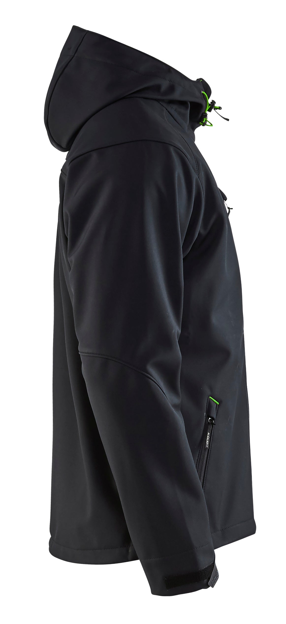 Blåkläder 4949 Softshell Jakke med hætte detalje til broderi