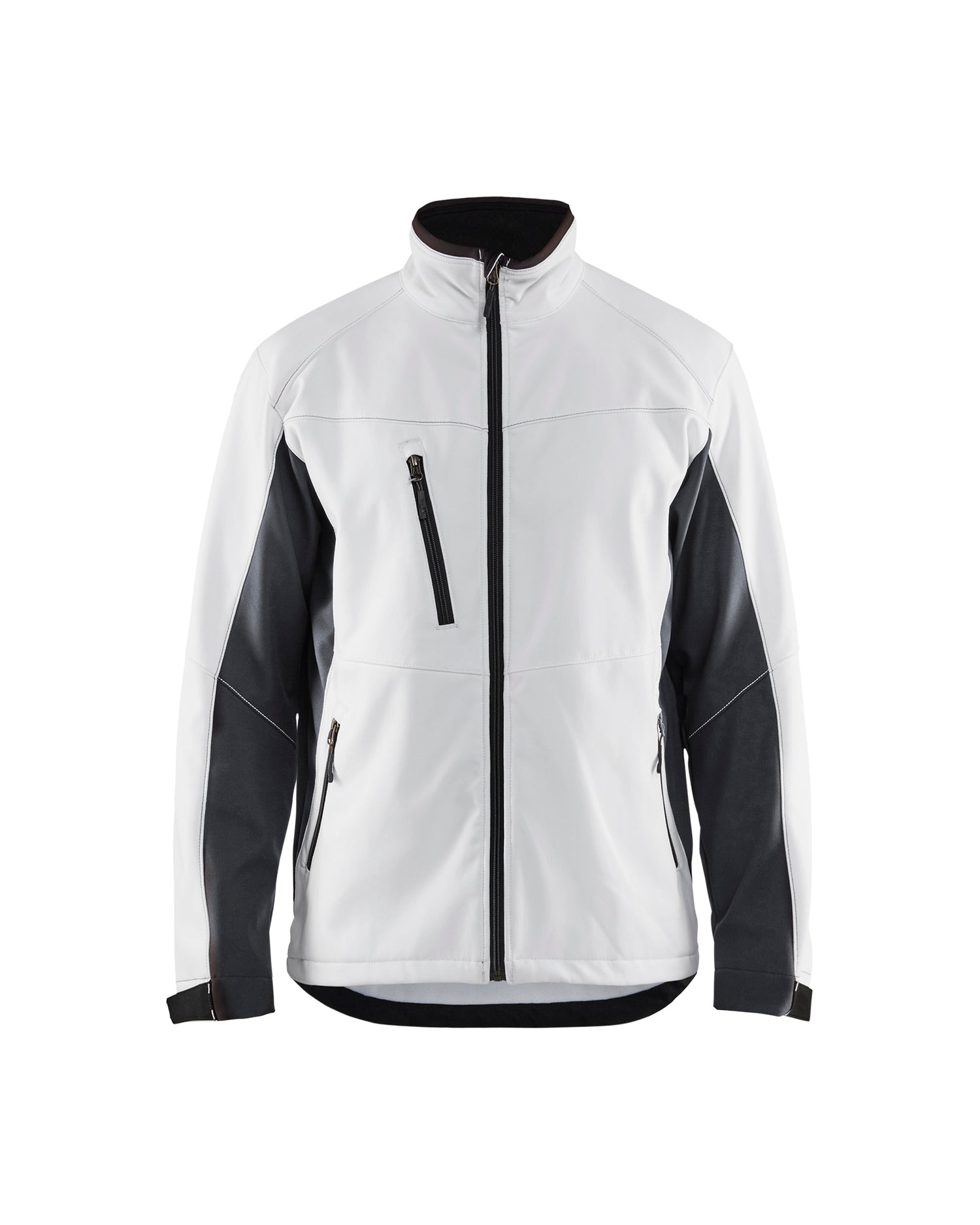 Blåkläder 4950 Softshell Jakke, Hvid/Mørk Grå