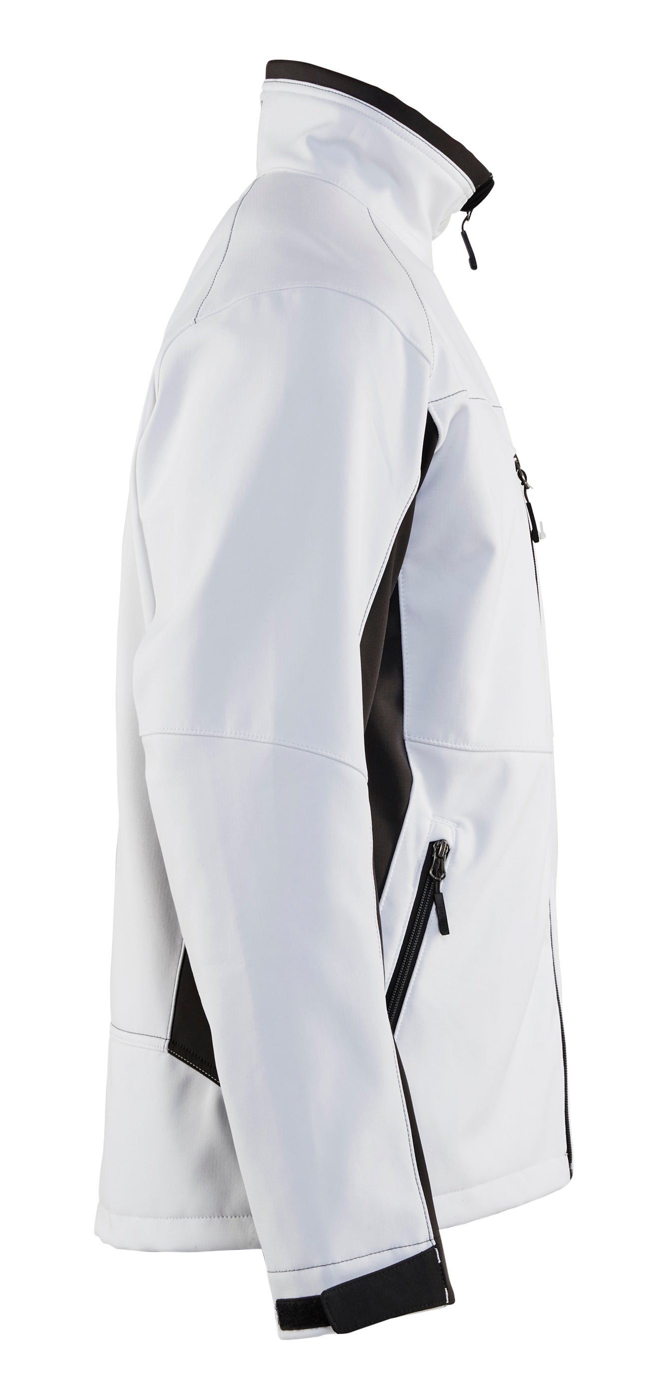 Blåkläder 4950 Softshell Jakke detalje til broderi
