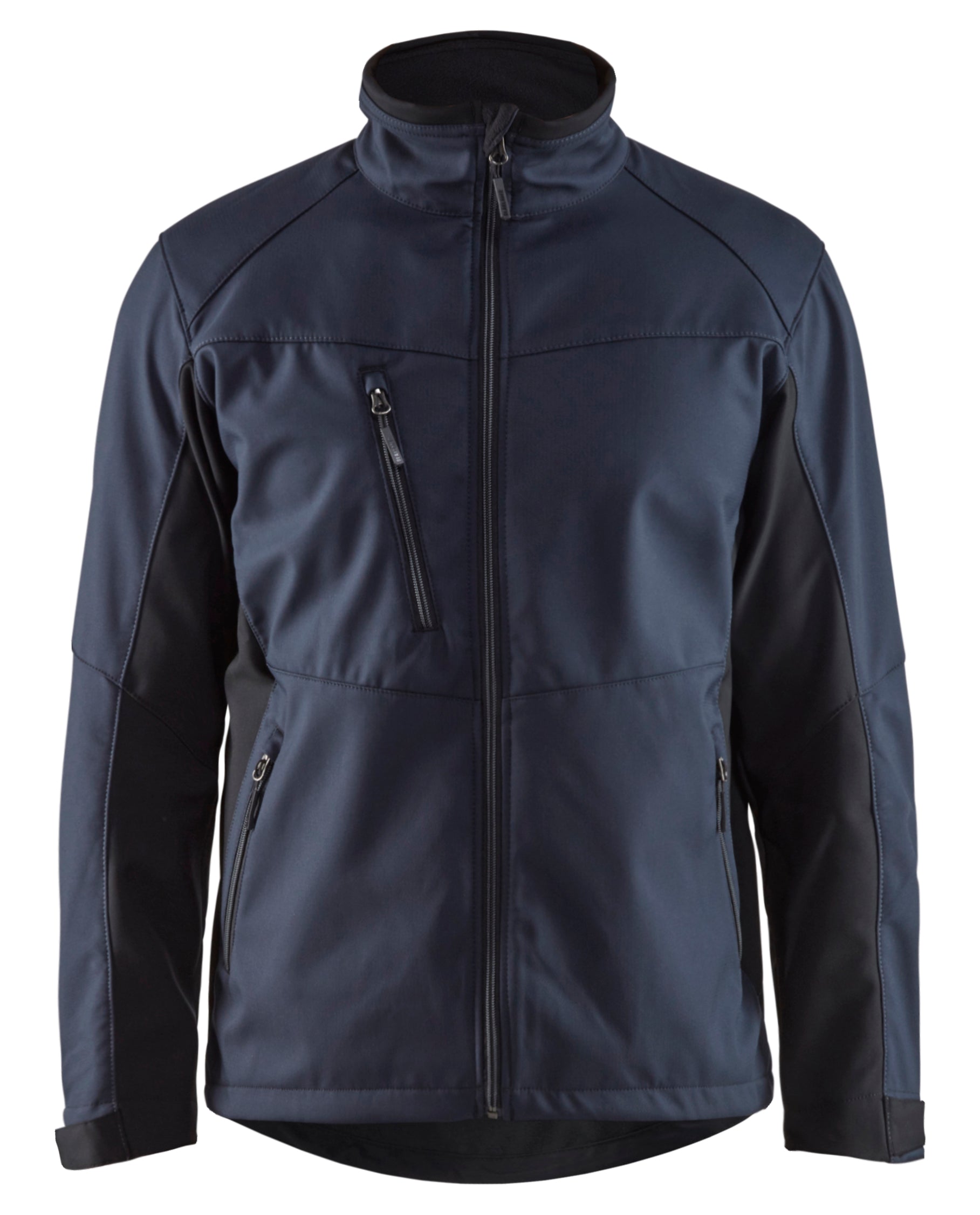 Blåkläder 4950 Softshell Jakke produktbillede med tryk
