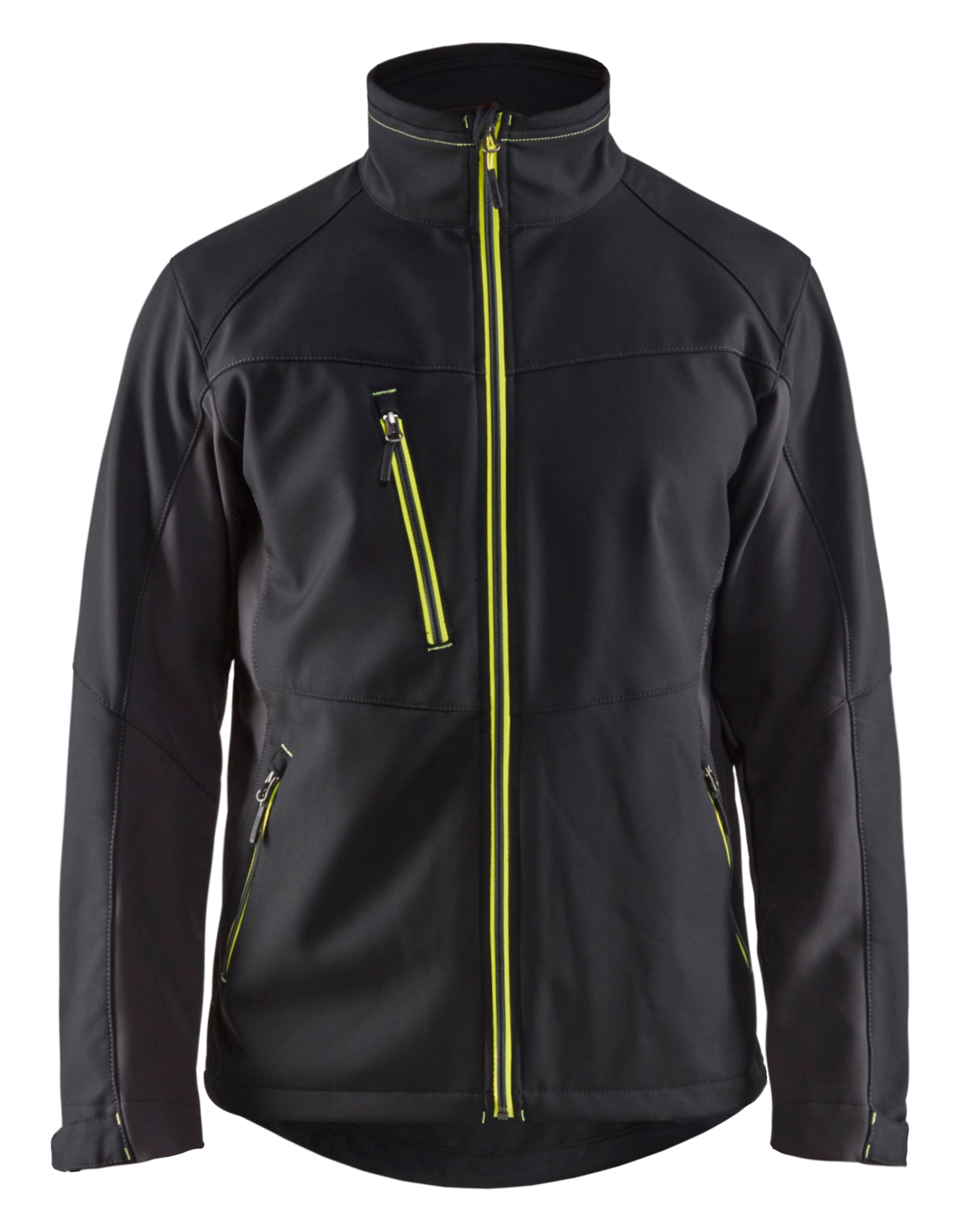 Blåkläder 4950 Softshell Jakke produktfoto med firmalogo