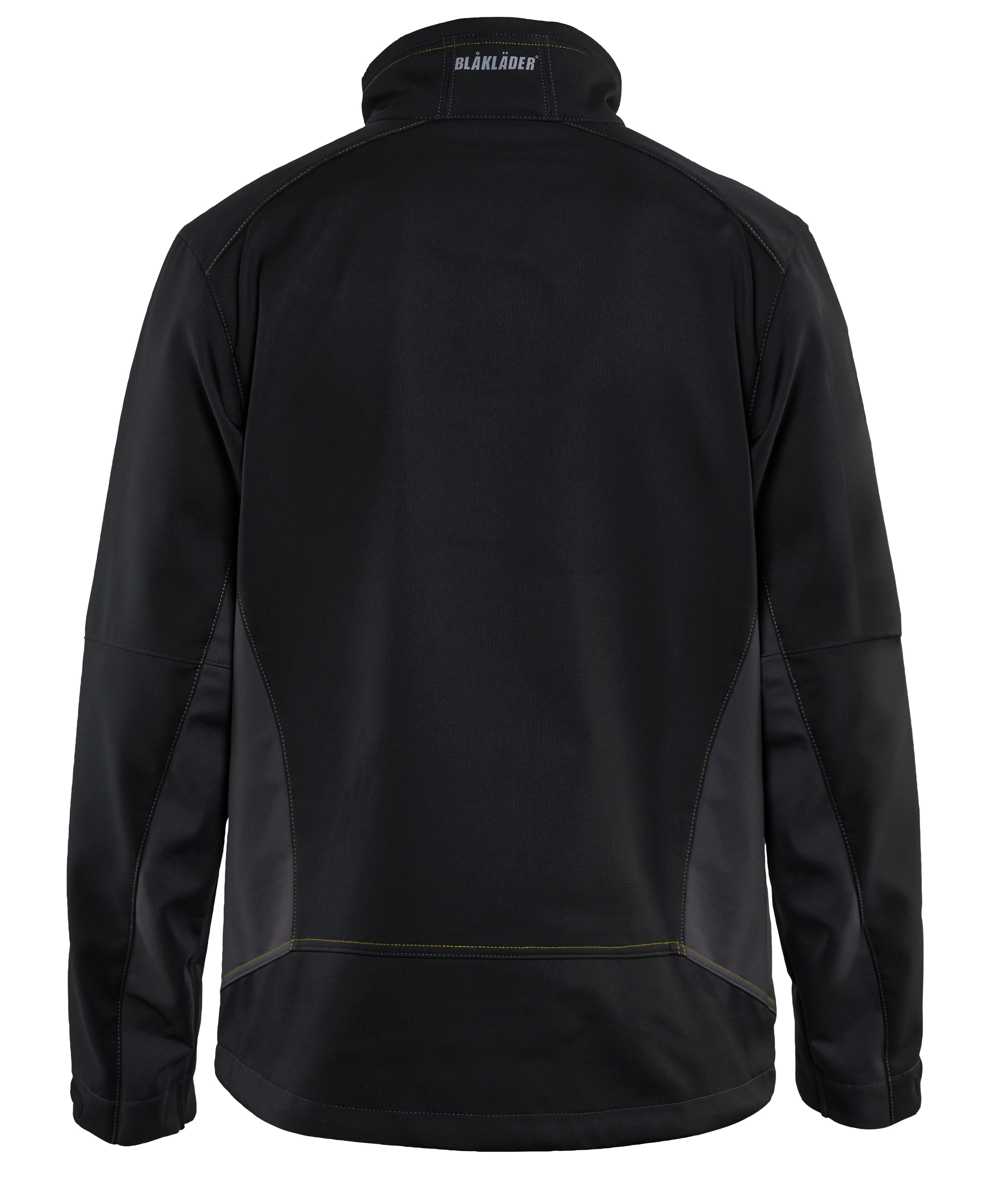 Blåkläder 4950 Softshell Jakke detalje med logo
