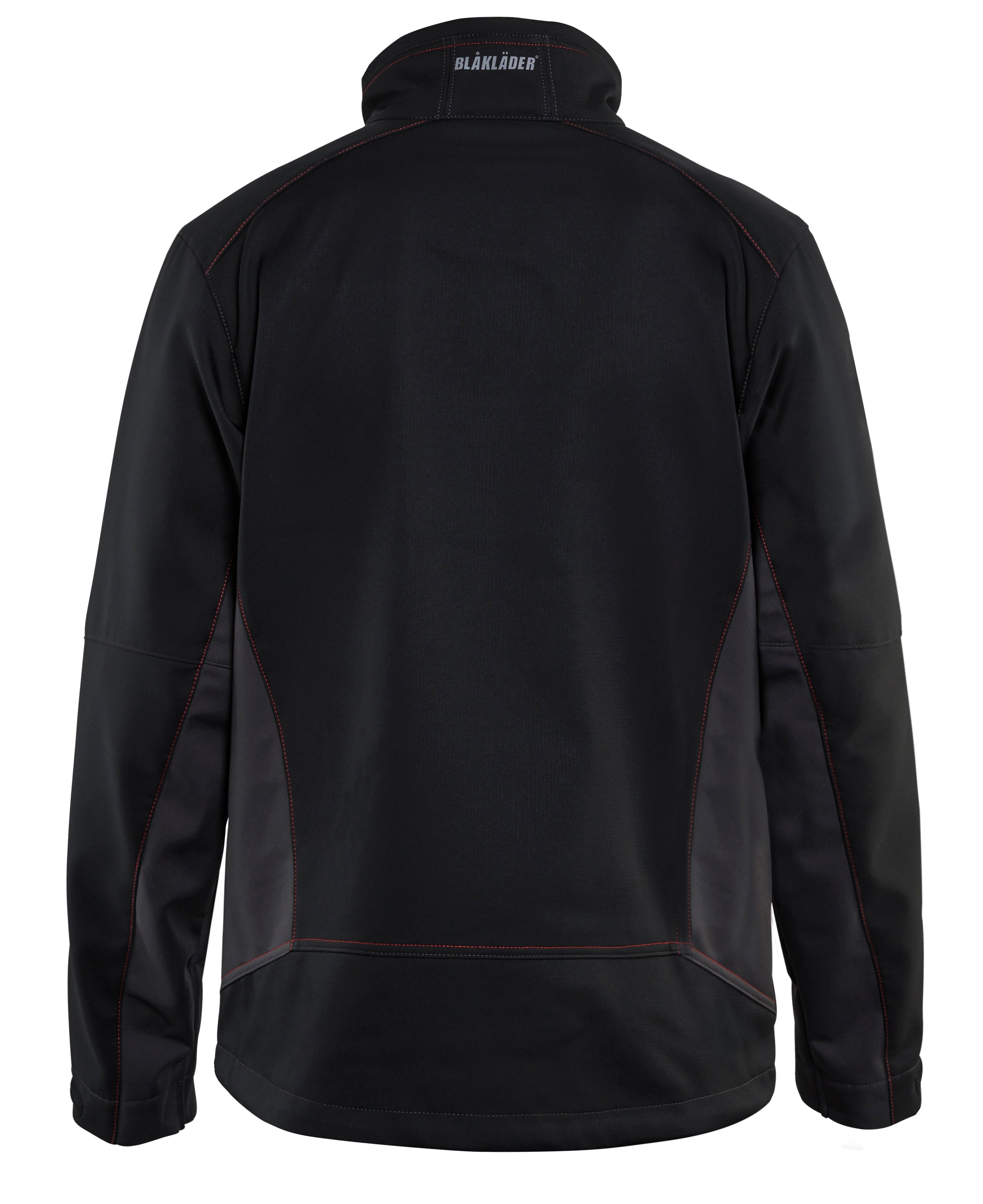 Blåkläder 4950 Softshell Jakke nærbillede til broderi
