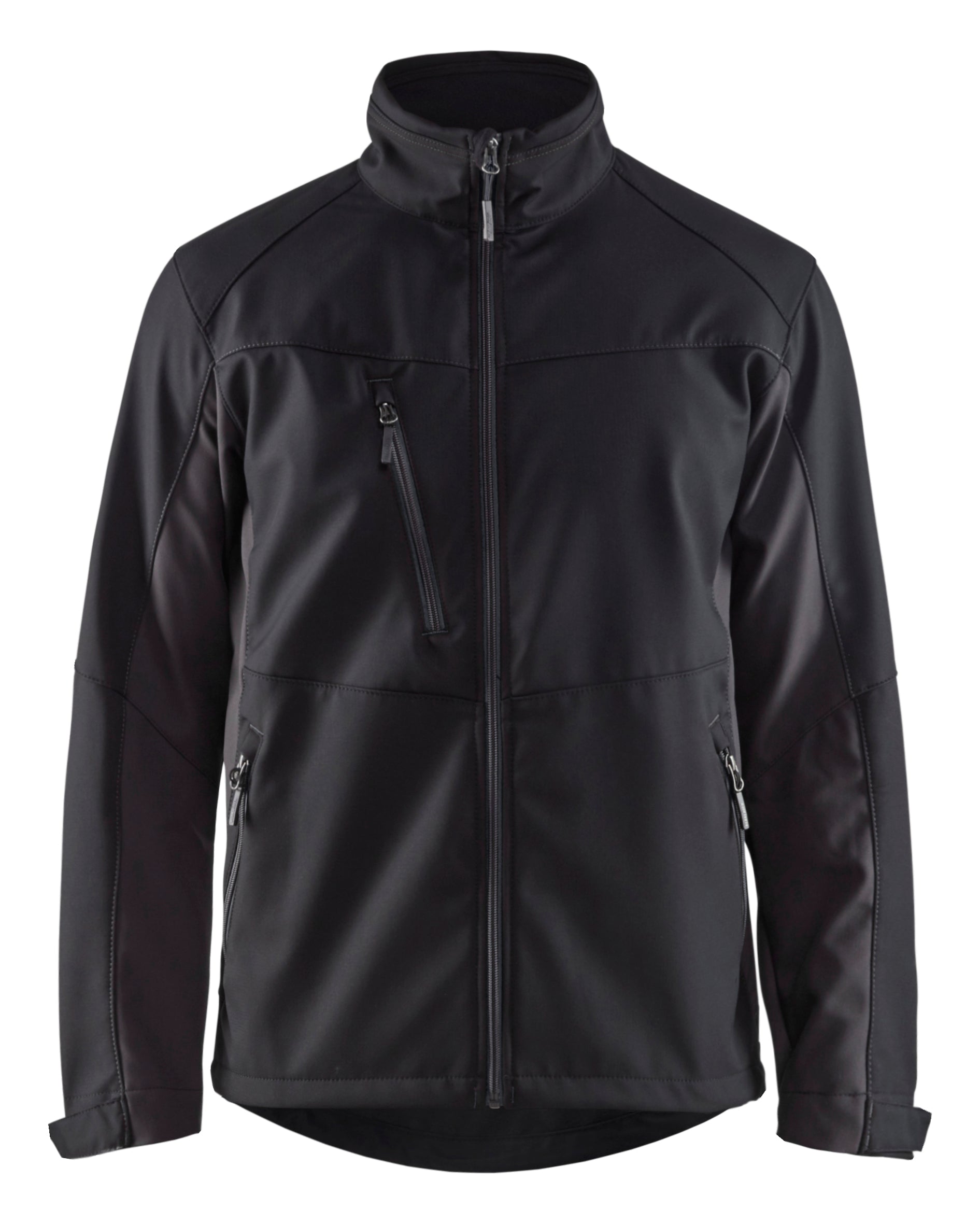 Blåkläder 4950 Softshell Jakke produktbillede med firmalogo