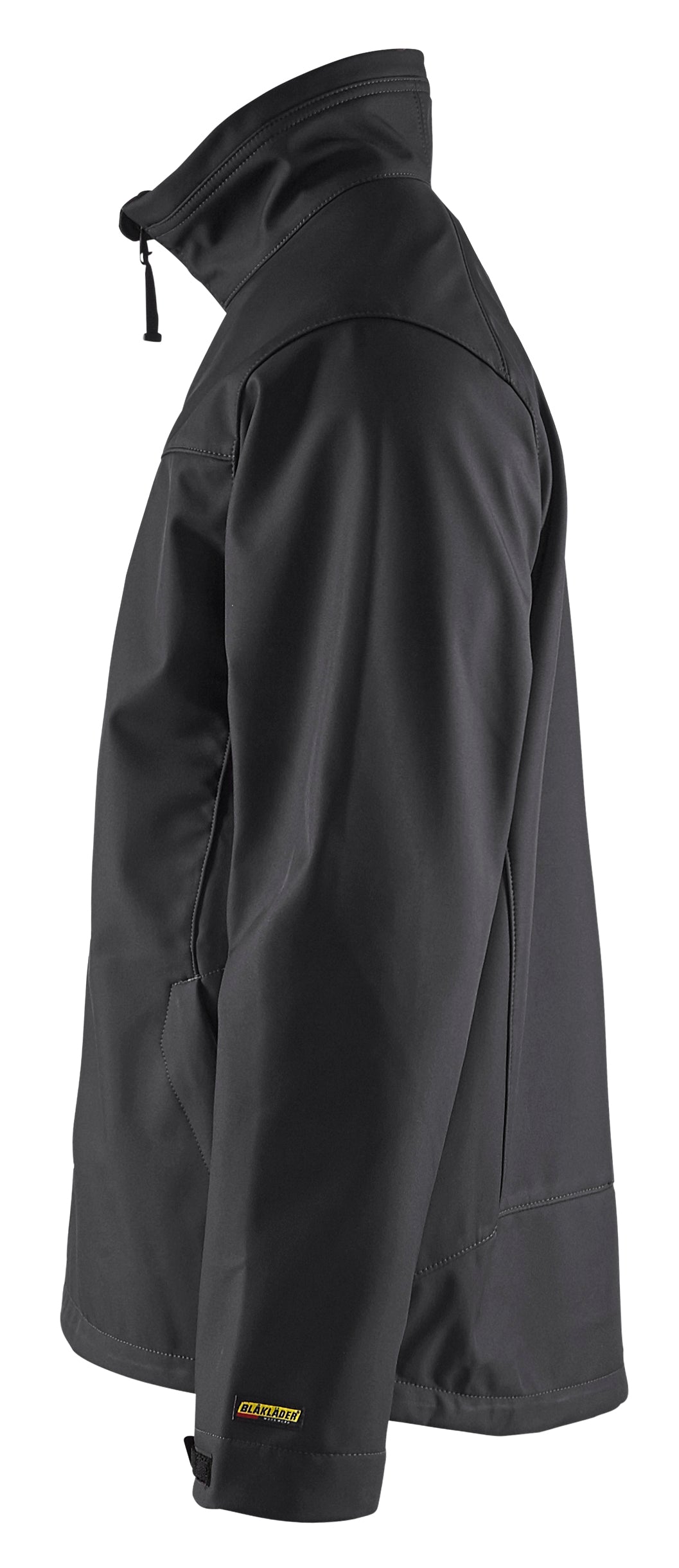 Blåkläder 4951 Softshell jakke produktfoto med tryk