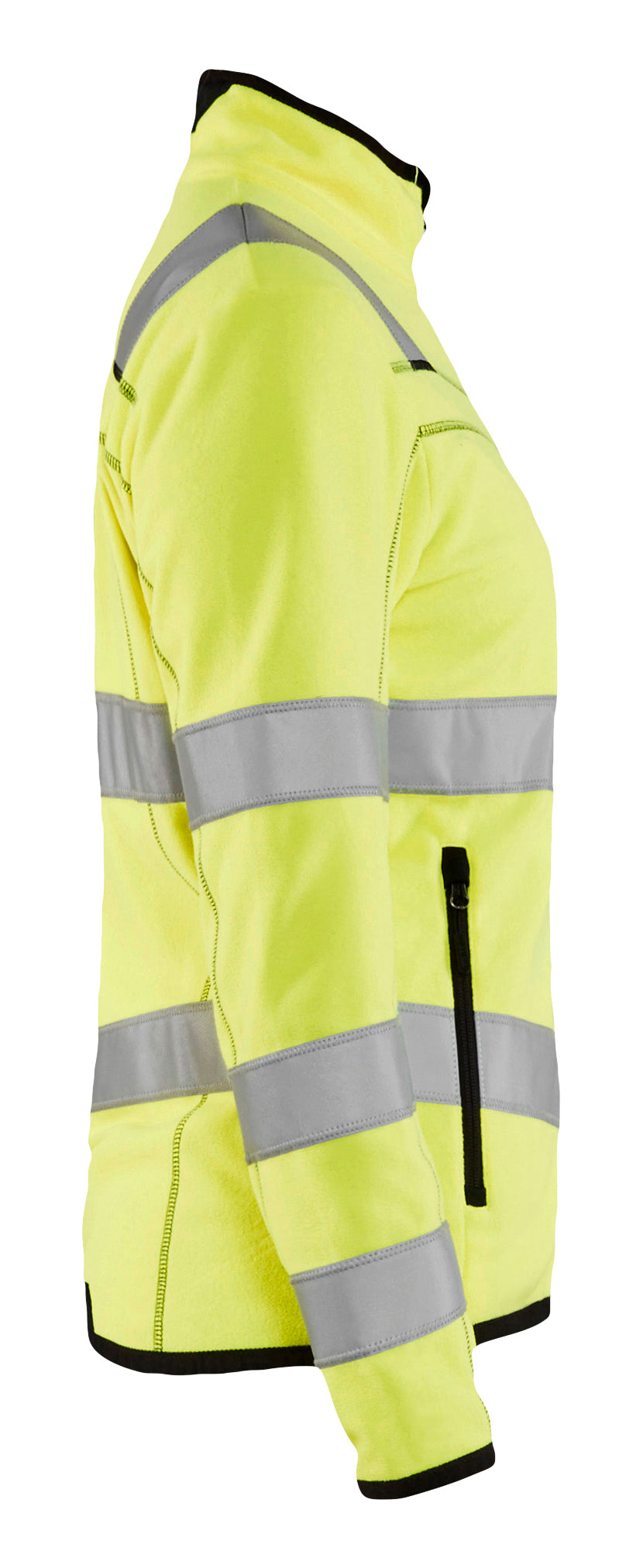 Blåkläder 4966 Dame High Vis Microfleece Jakke detalje til broderi