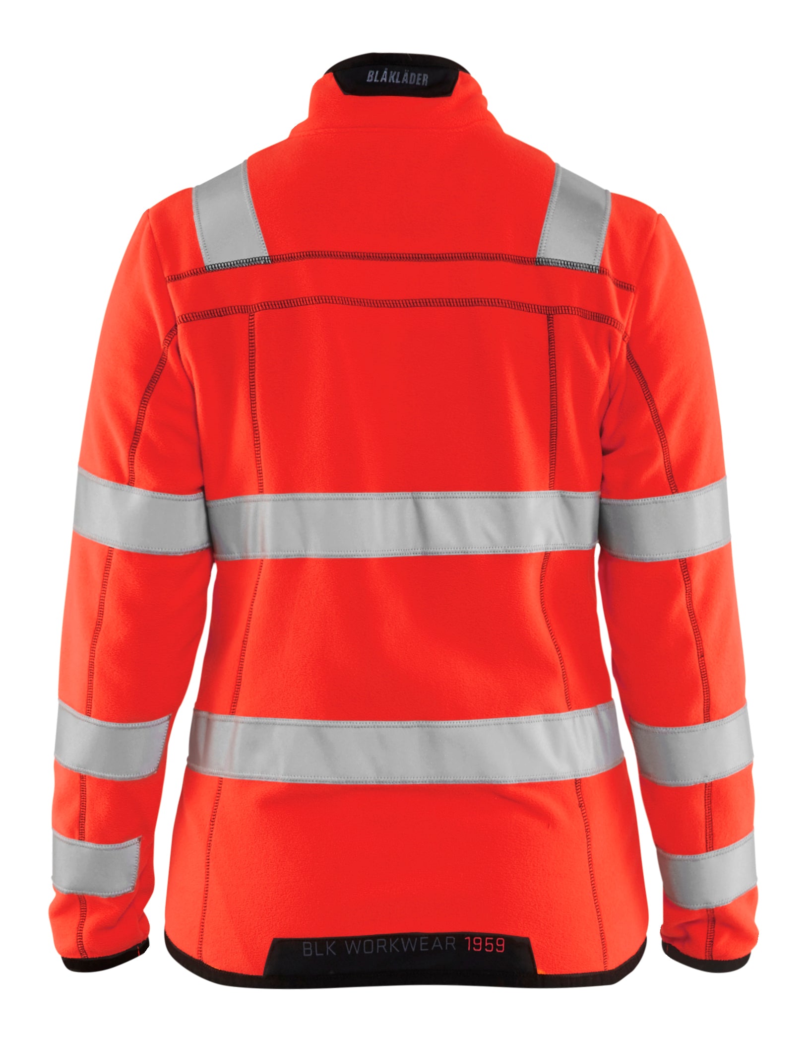 Blåkläder 4966 Dame High Vis Microfleece Jakke materiale med logo