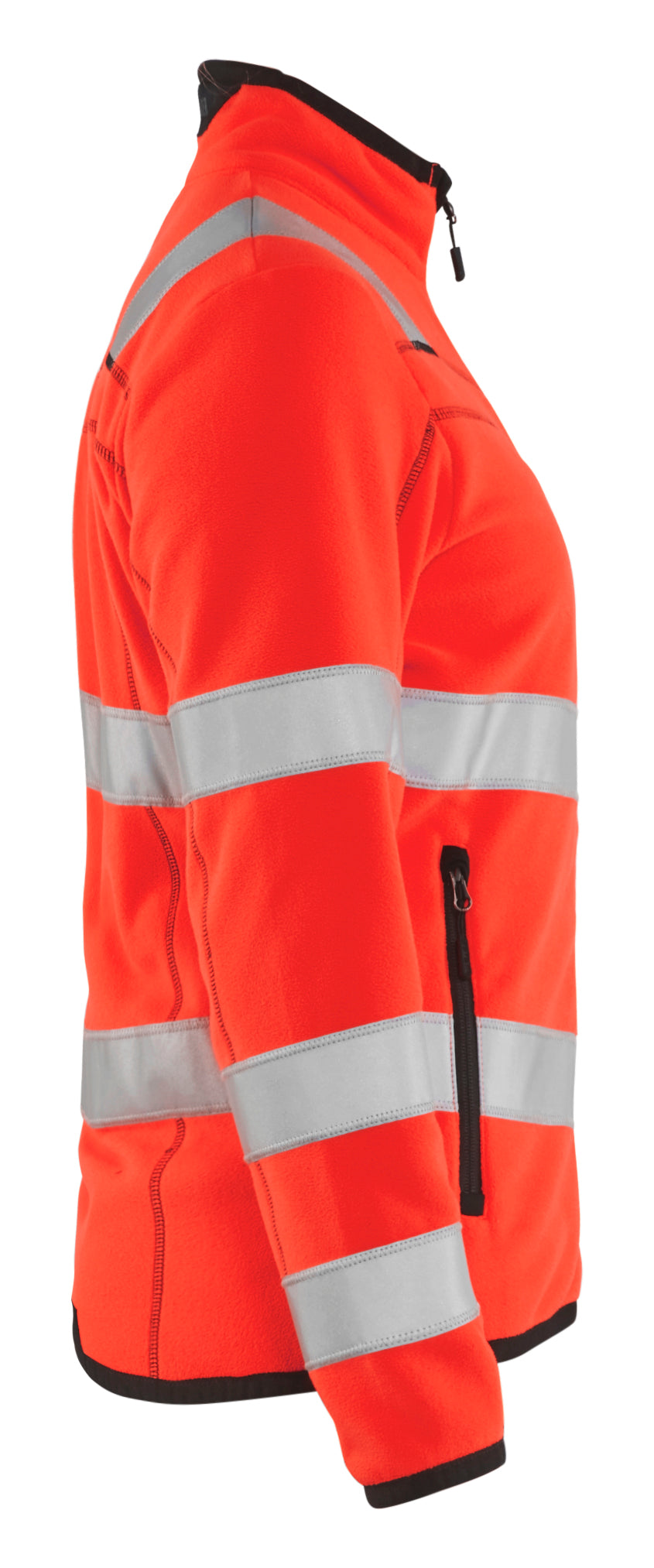 Blåkläder 4966 Dame High Vis Microfleece Jakke produktbillede til broderi