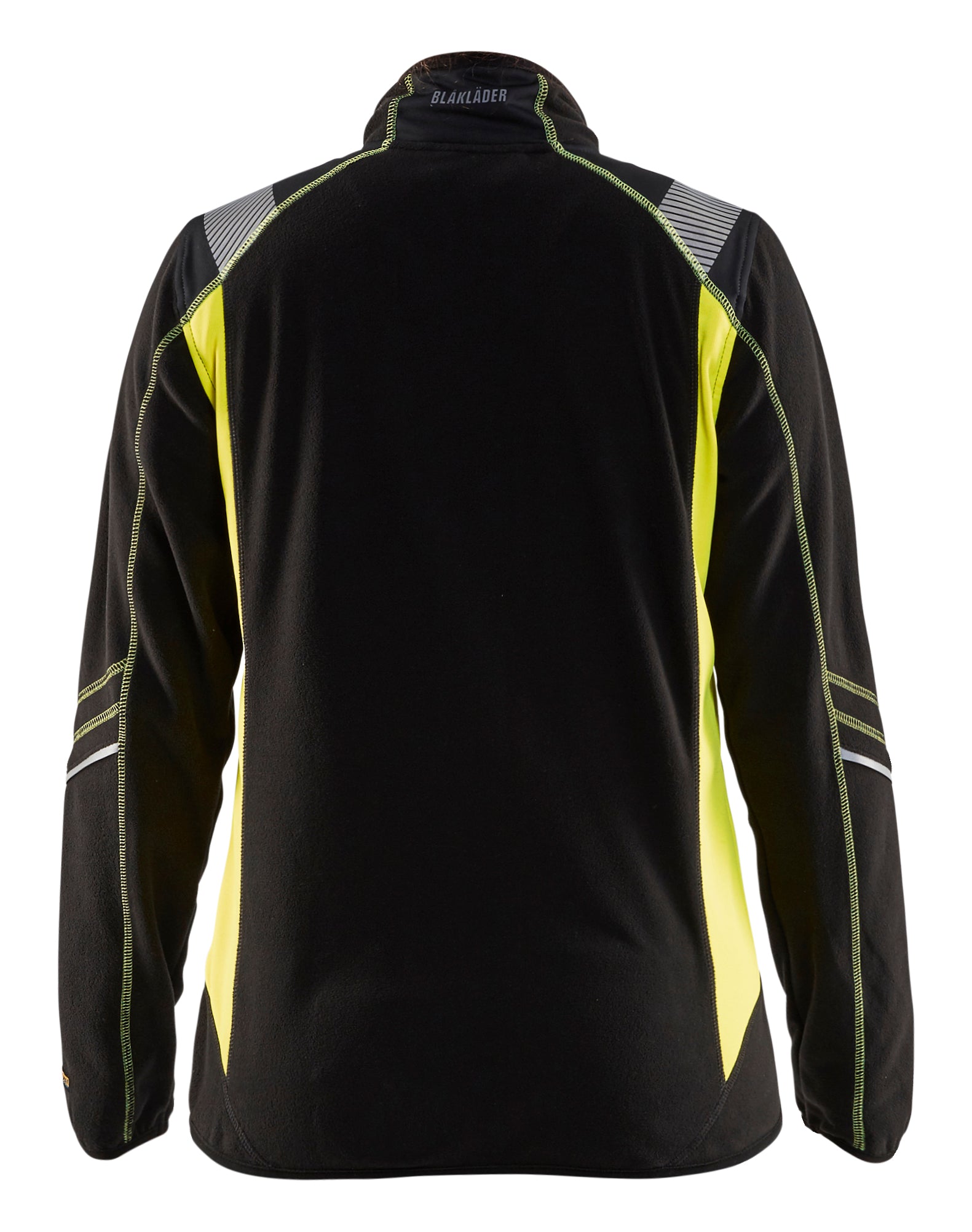 Blåkläder 4973 Dame Microfleece Jakke nærbillede med logo