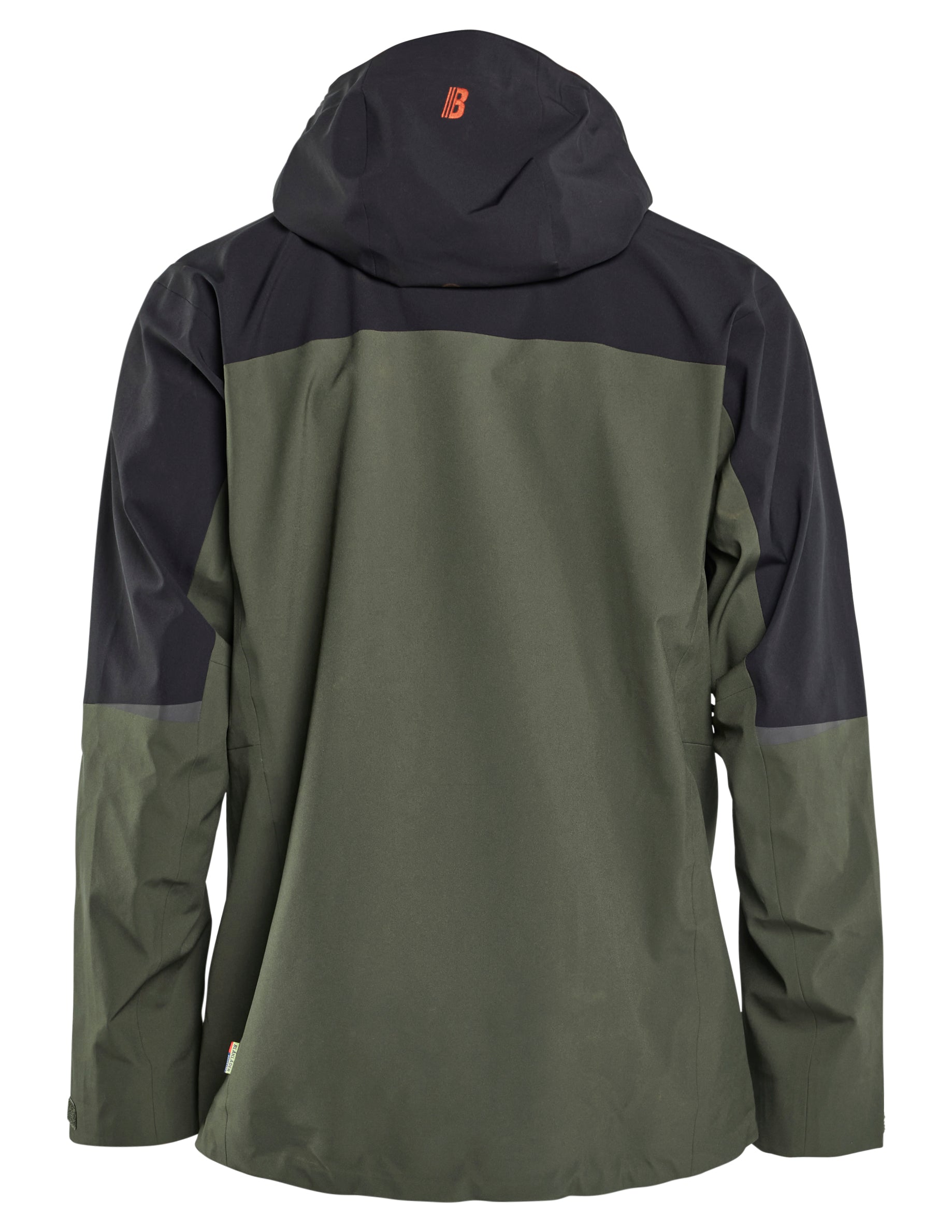 Blåkläder 4980 Striker Skaljakke 4-vejs Stretch nærbillede med logo
