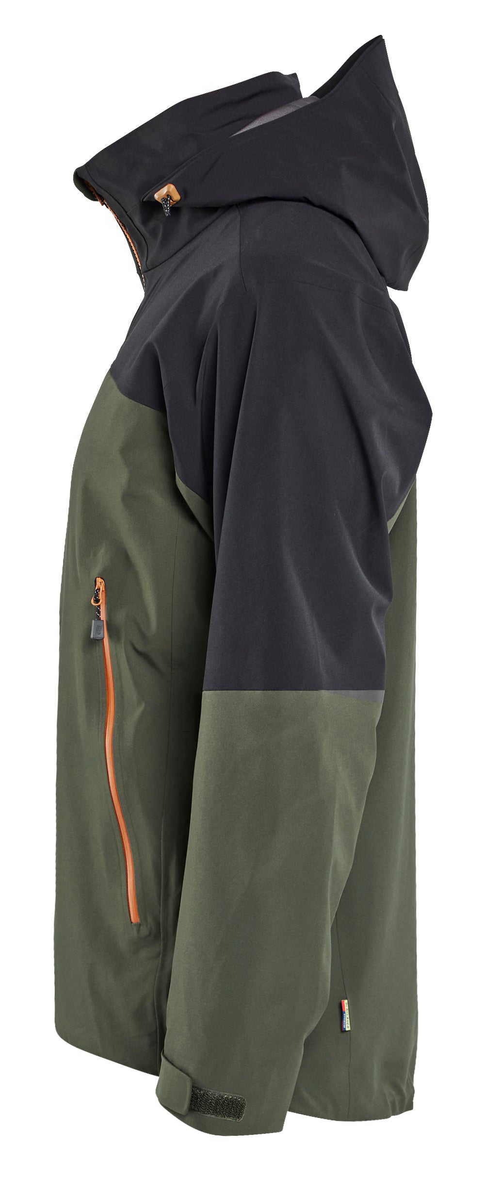 Blåkläder 4980 Striker Skaljakke 4-vejs Stretch produktbillede med tryk