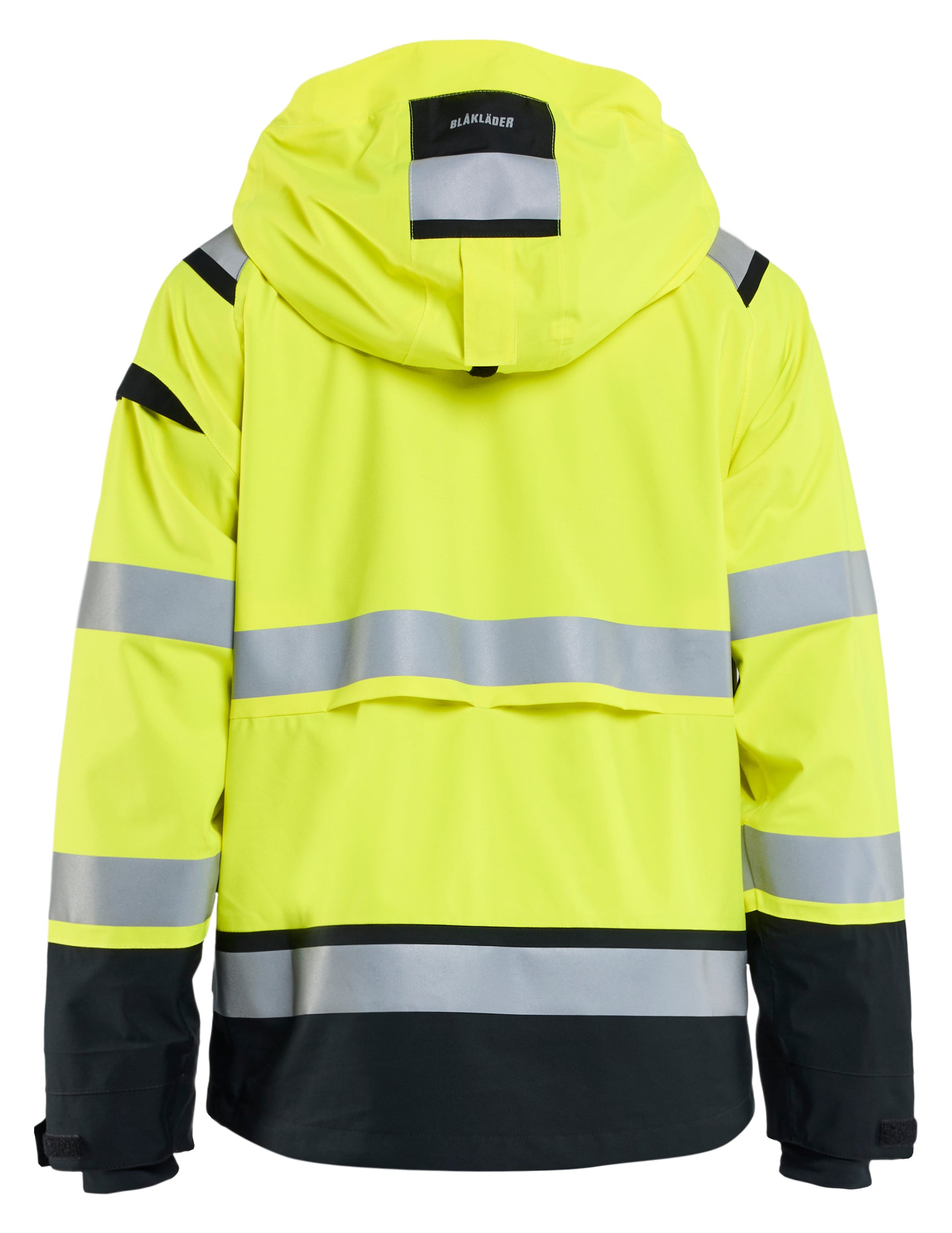 Blåkläder 4987 High Vis Skaljakke nærbillede med logo