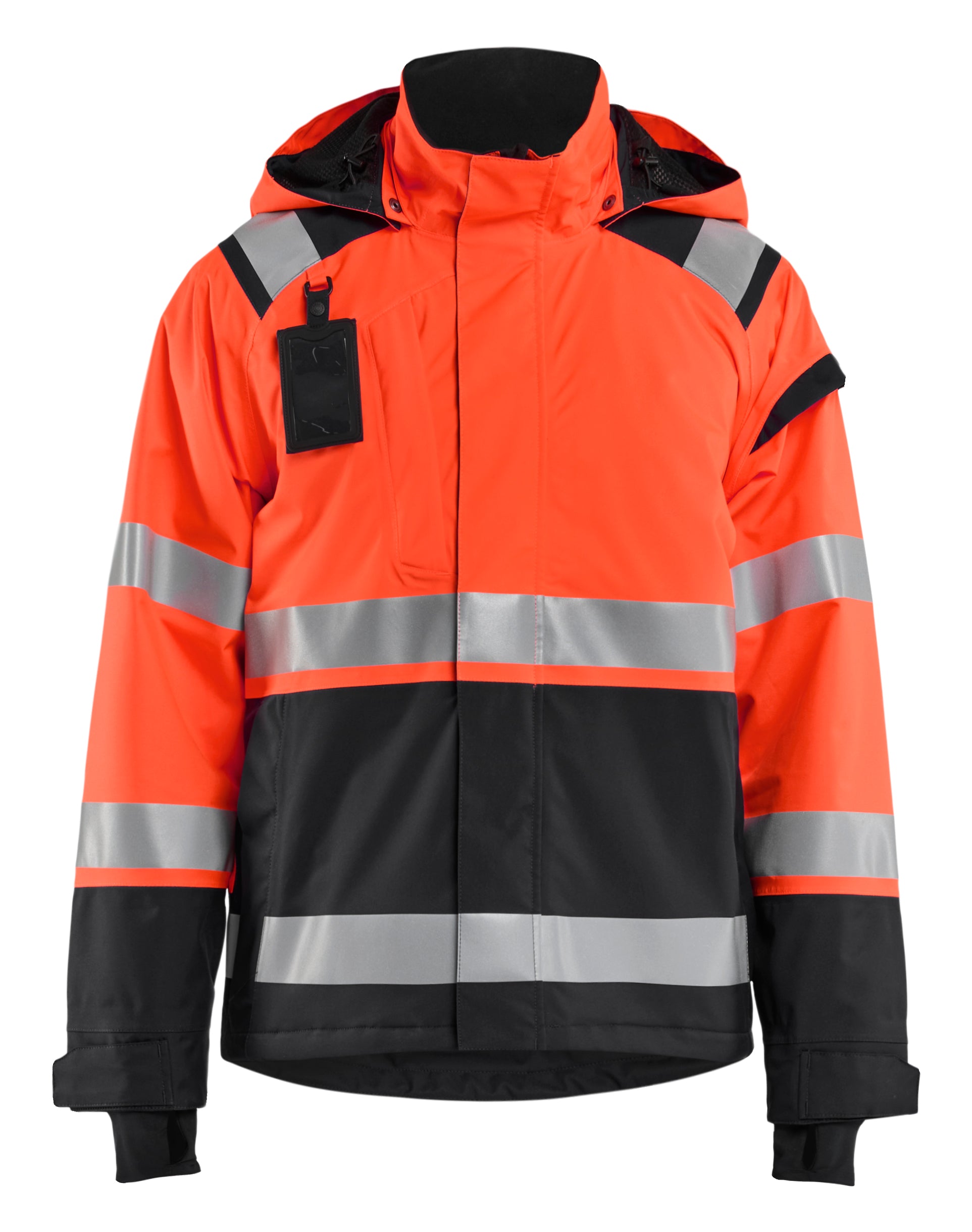 Blåkläder 4987 High Vis Skaljakke produktfoto med firmalogo